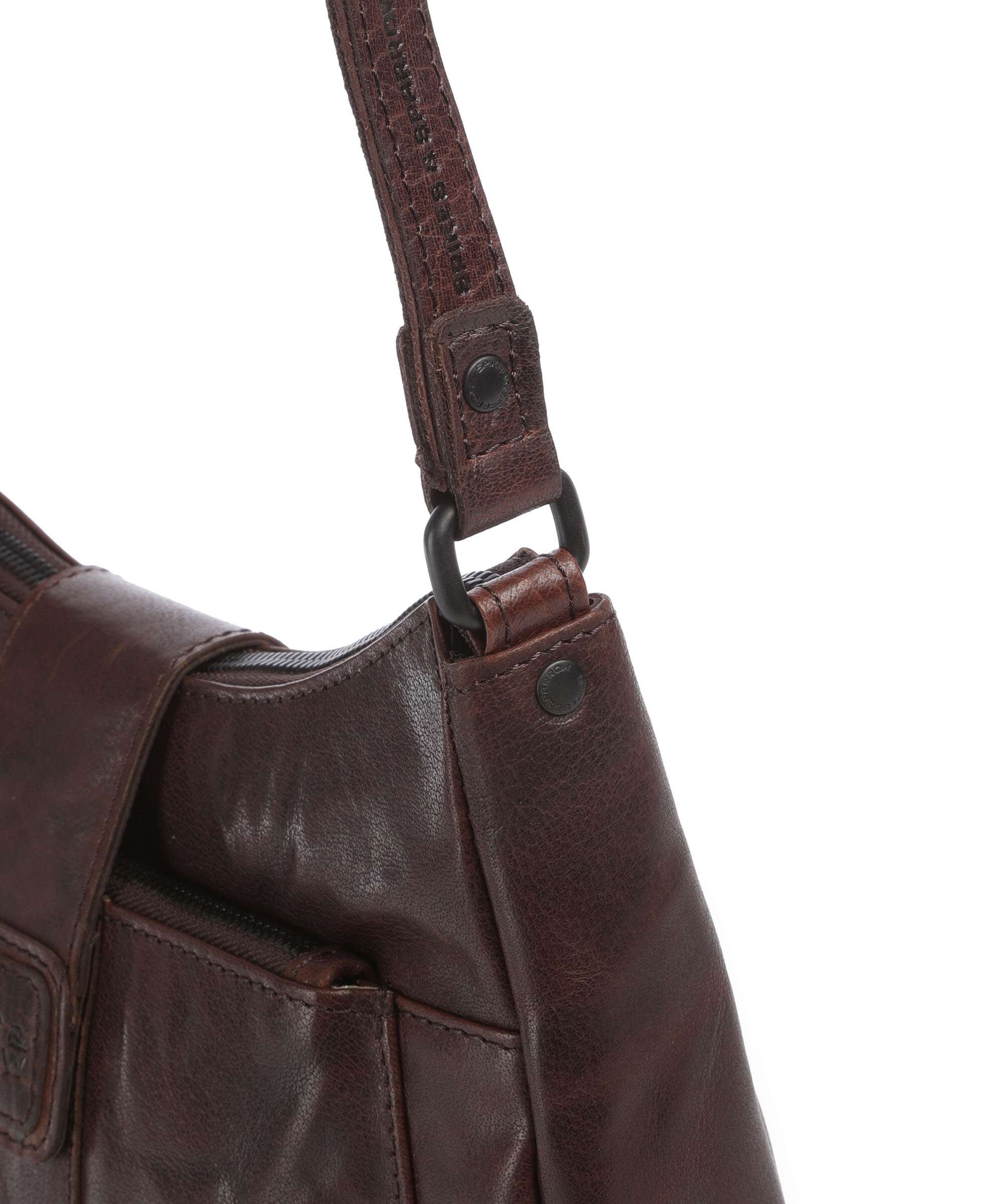 Spikes & Sparrow Bronco Carlia Crossbody bag dunkelbraun - Image 4