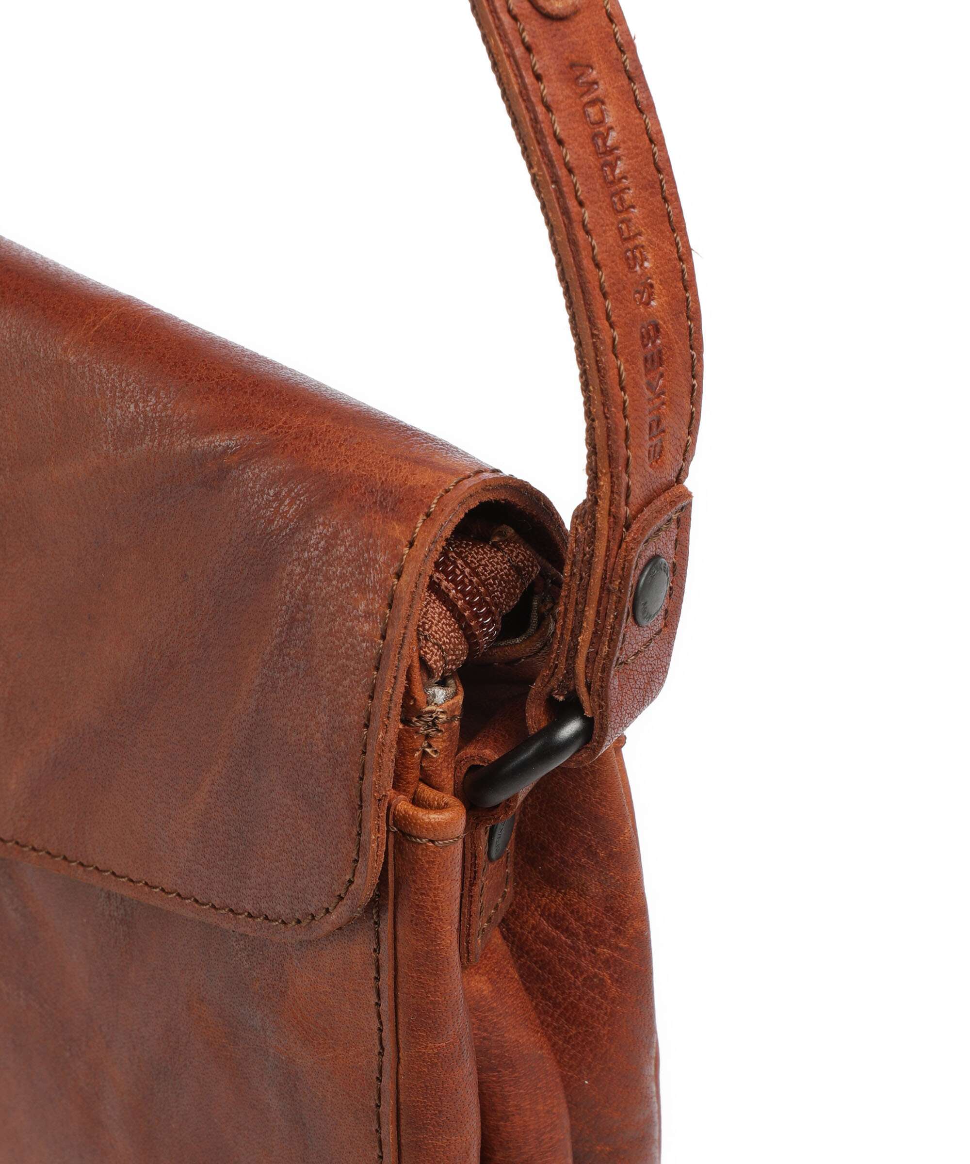 Spikes & Sparrow Bronco Carline Crossbody bag brandy - Image 4