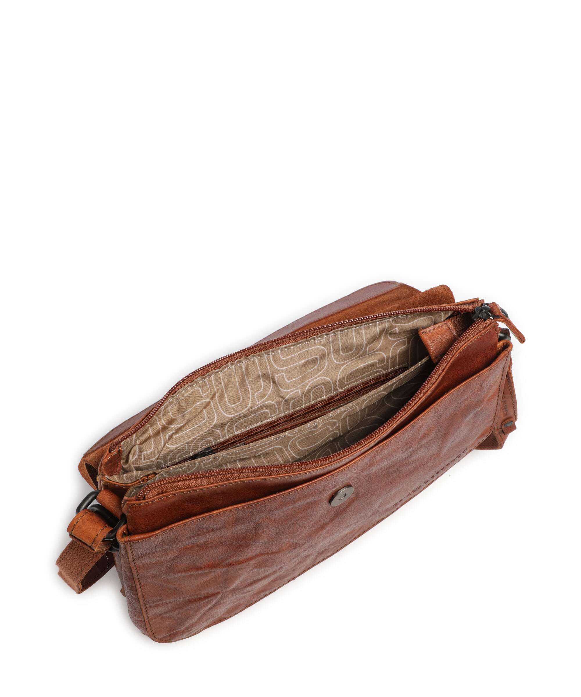 Spikes & Sparrow Bronco Carline Crossbody bag brandy - Image 6