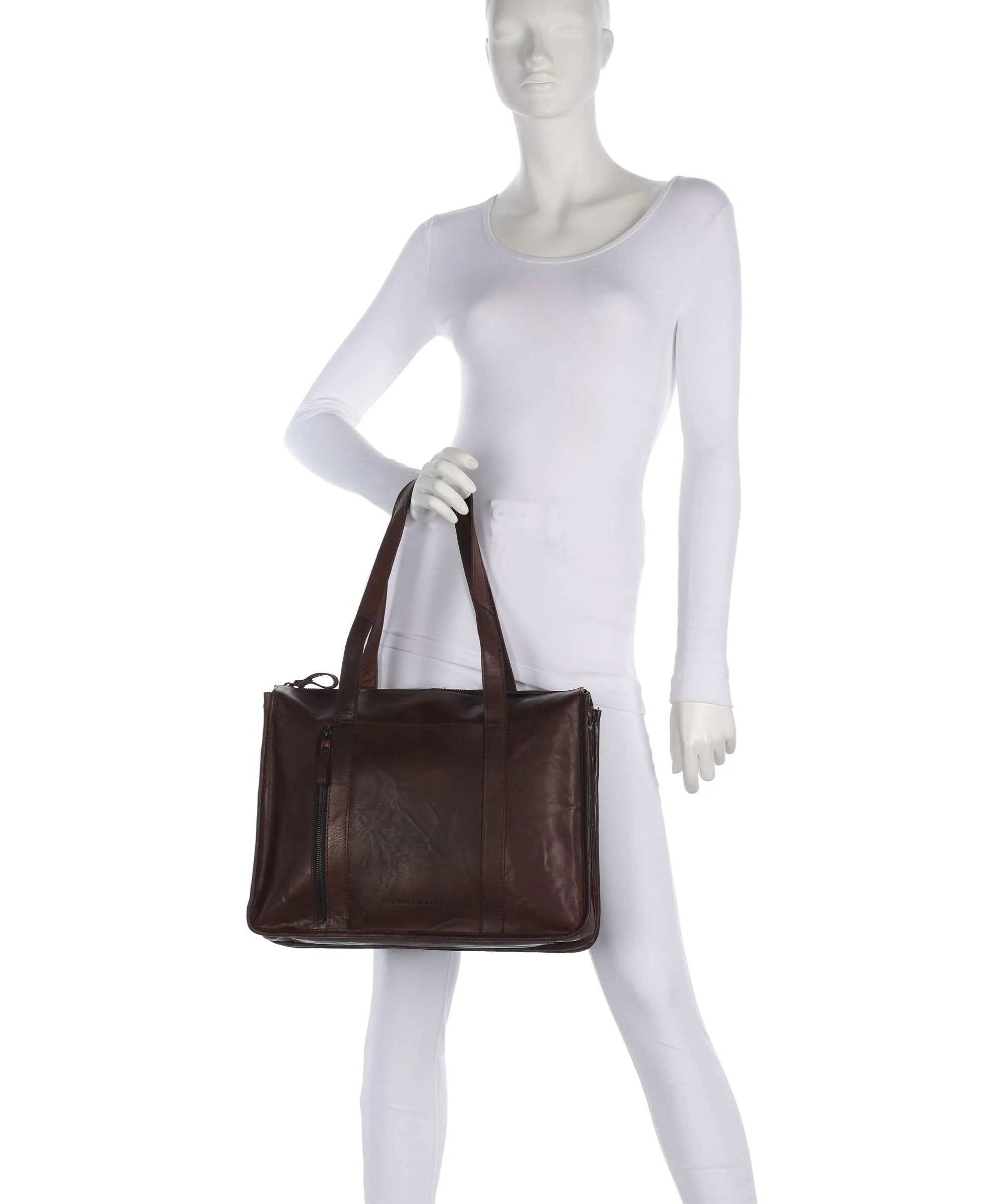 Spikes & Sparrow Bronco Catrenia Tote bag dark brown - Image 3