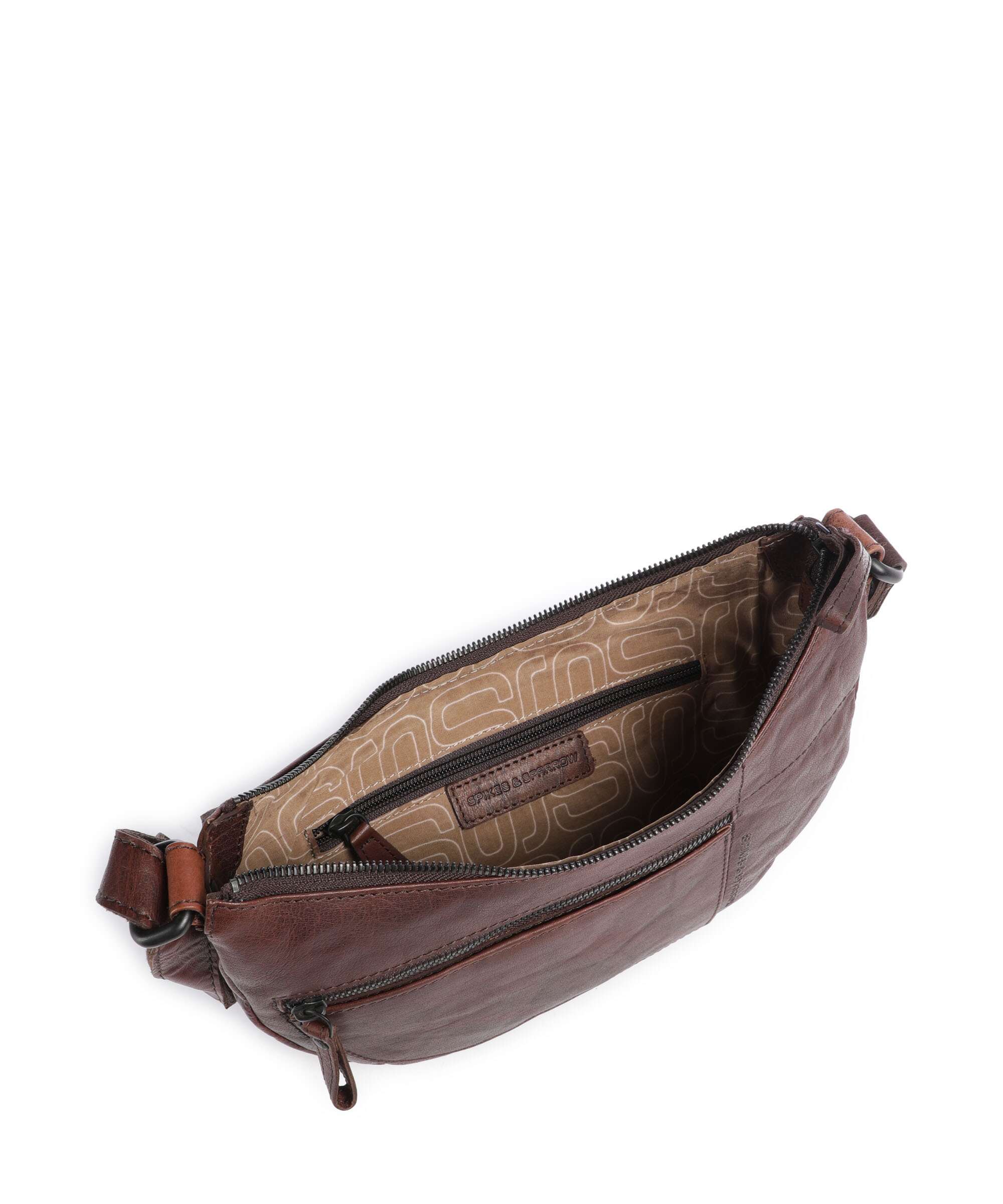 Spikes & Sparrow Bronco Cecelia Crossbody bag dark brown - Image 6