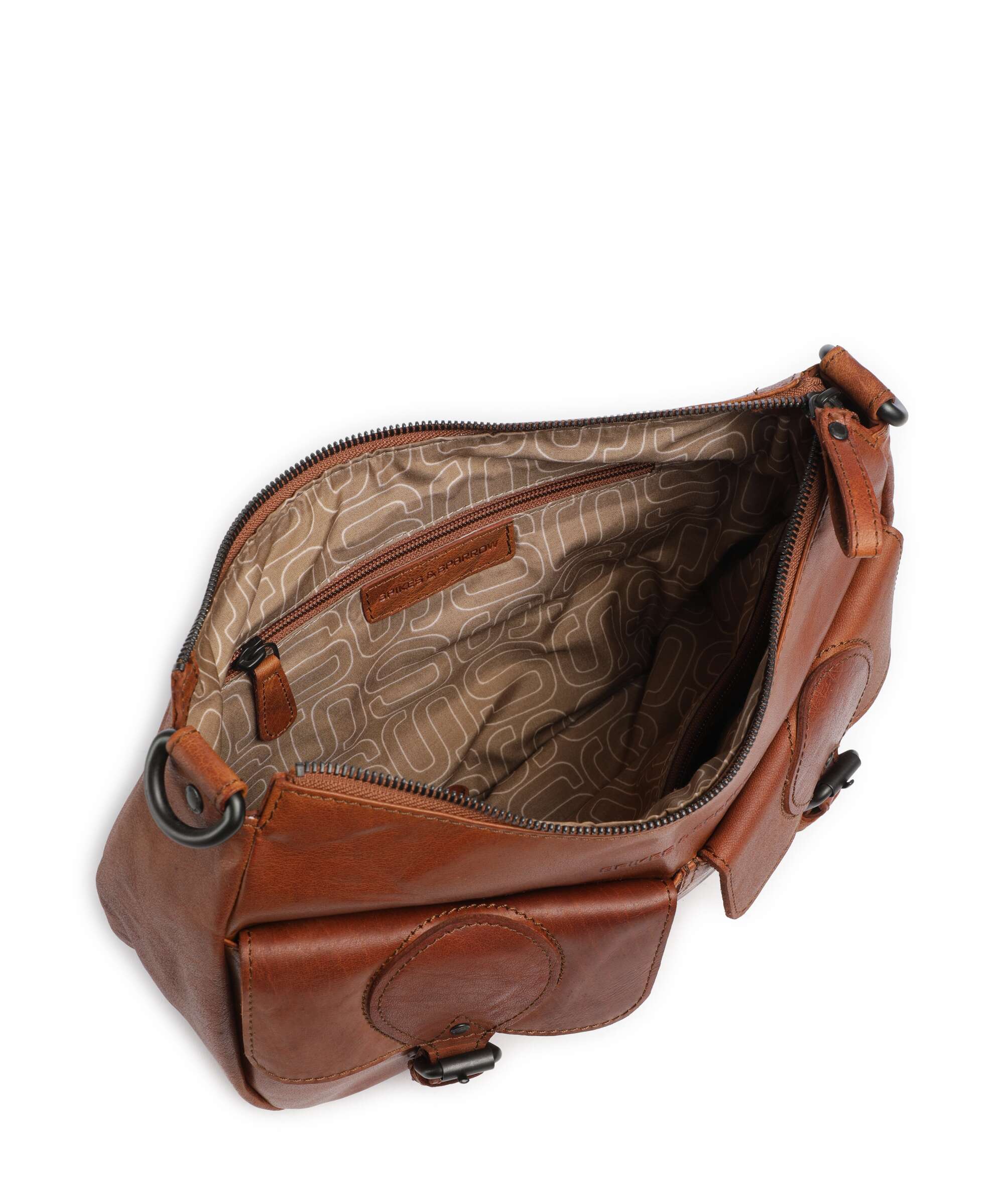 Spikes & Sparrow Bronco Ceileigh Shoulder bag brandy - Image 7