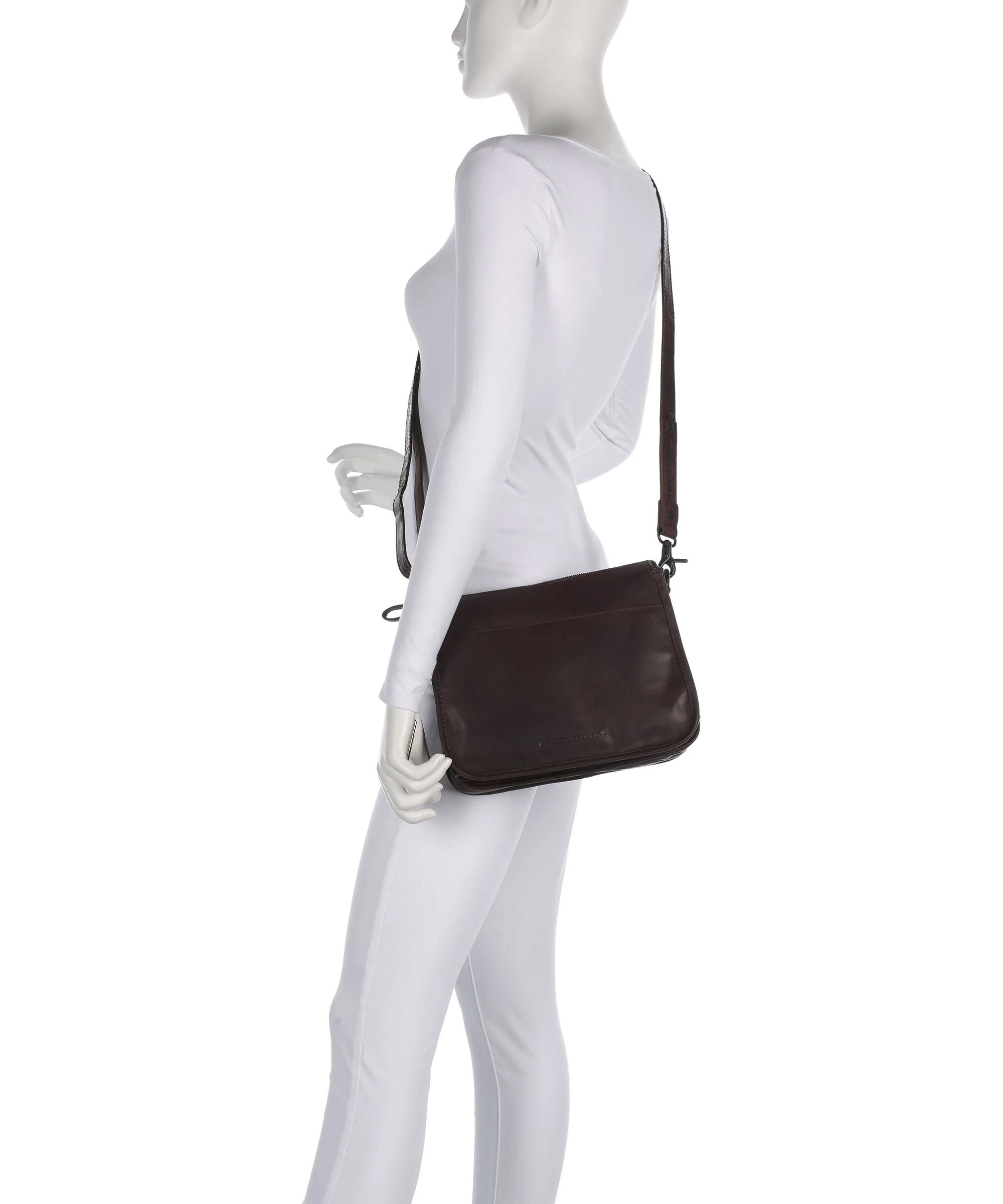 Spikes & Sparrow Bronco Chanice Shoulder bag dark brown - Image 4