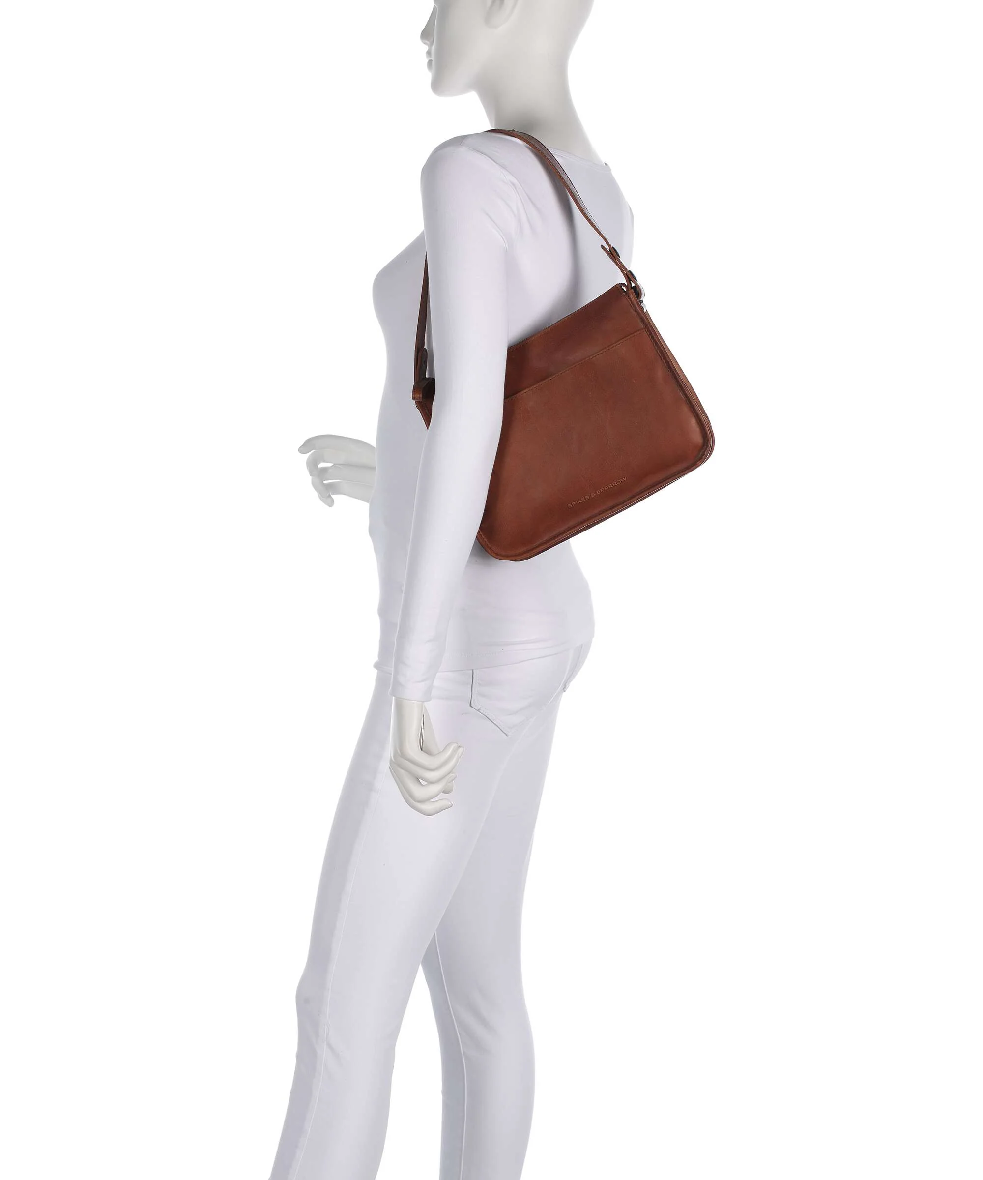 Spikes & Sparrow Bronco Chanice Shoulder bag brandy - Image 3