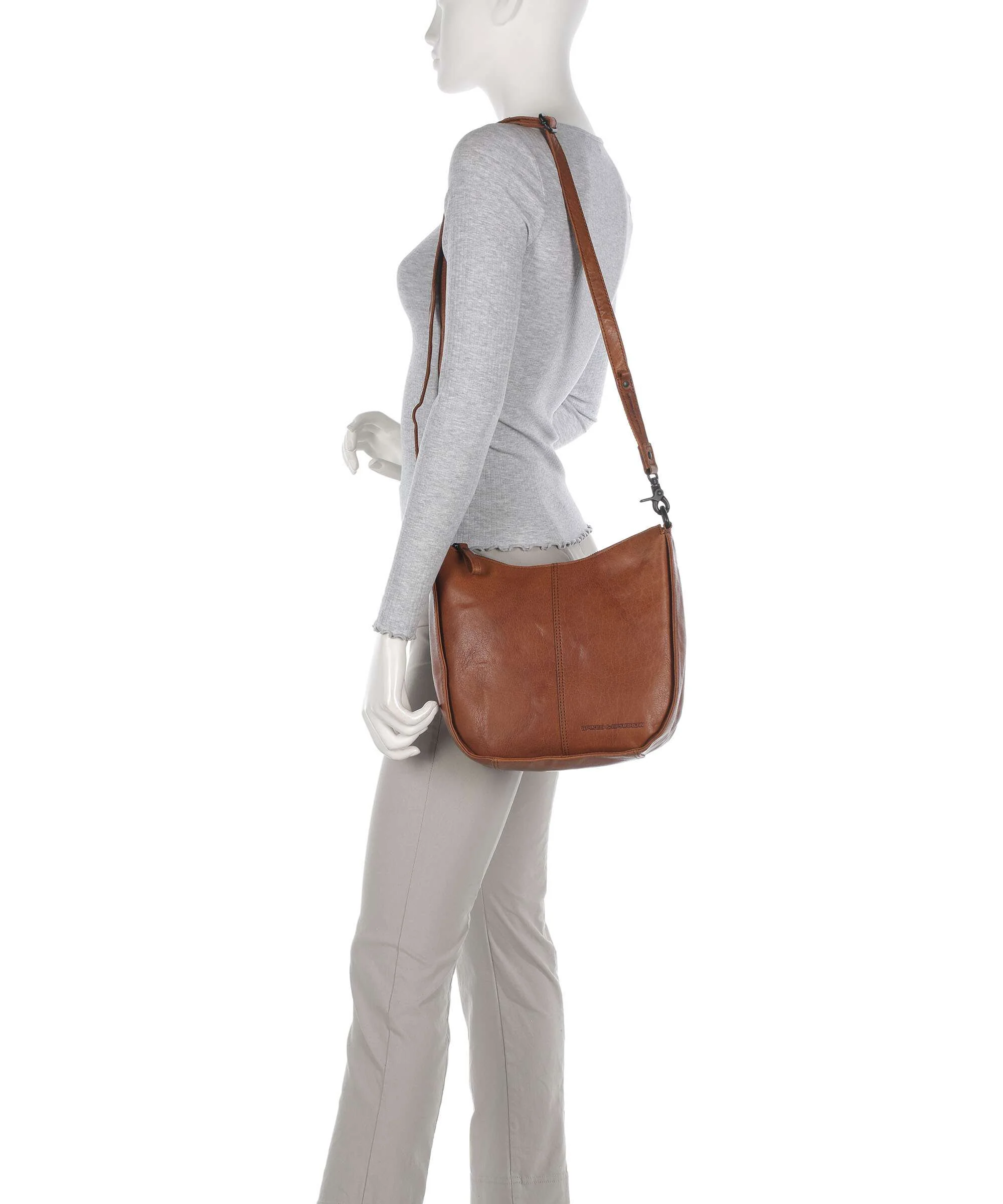 Spikes & Sparrow Bronco Colleen Shoulder bag brandy - Image 4