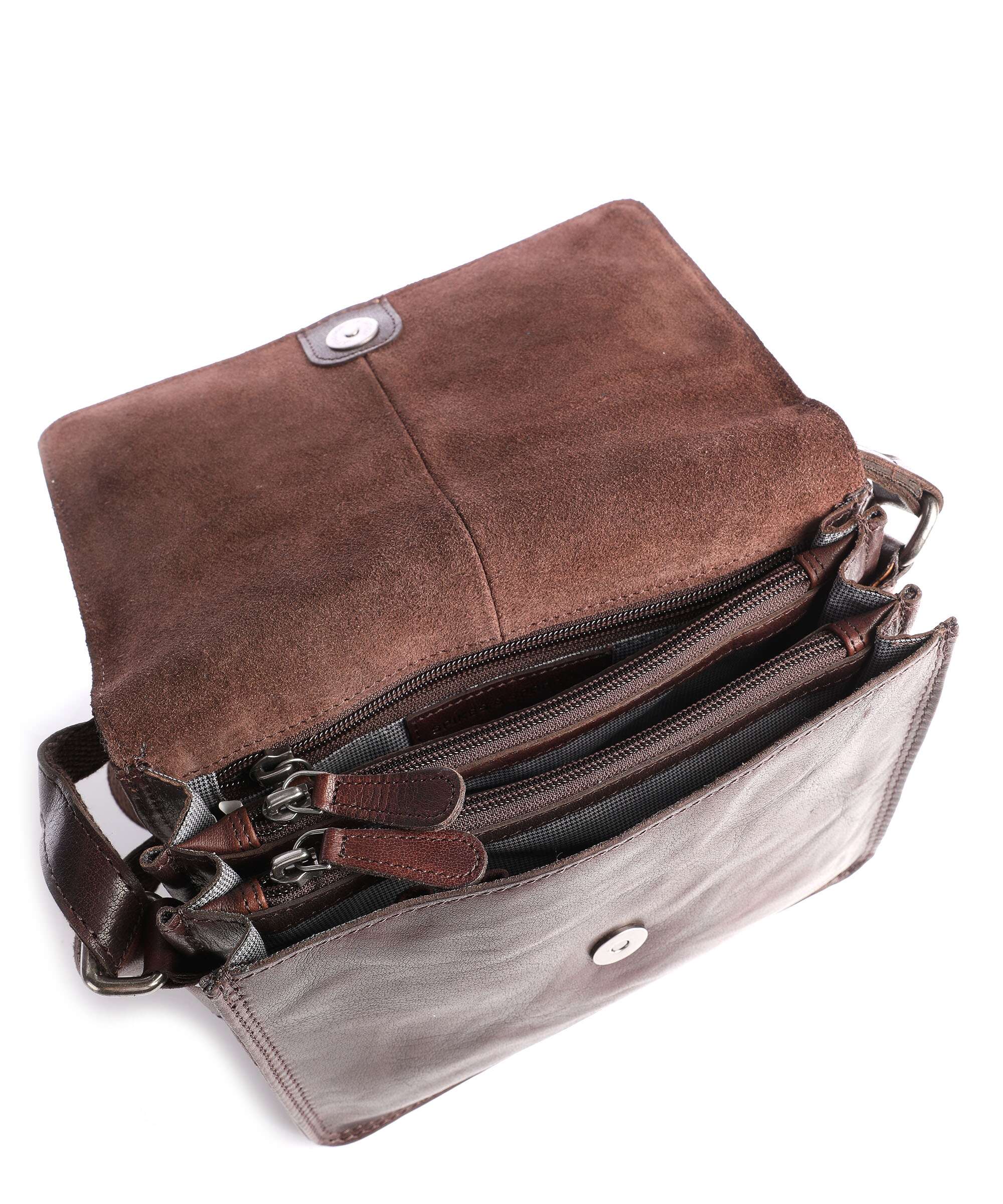 Spikes & Sparrow Bronco Crossbody bag dark brown - Image 5