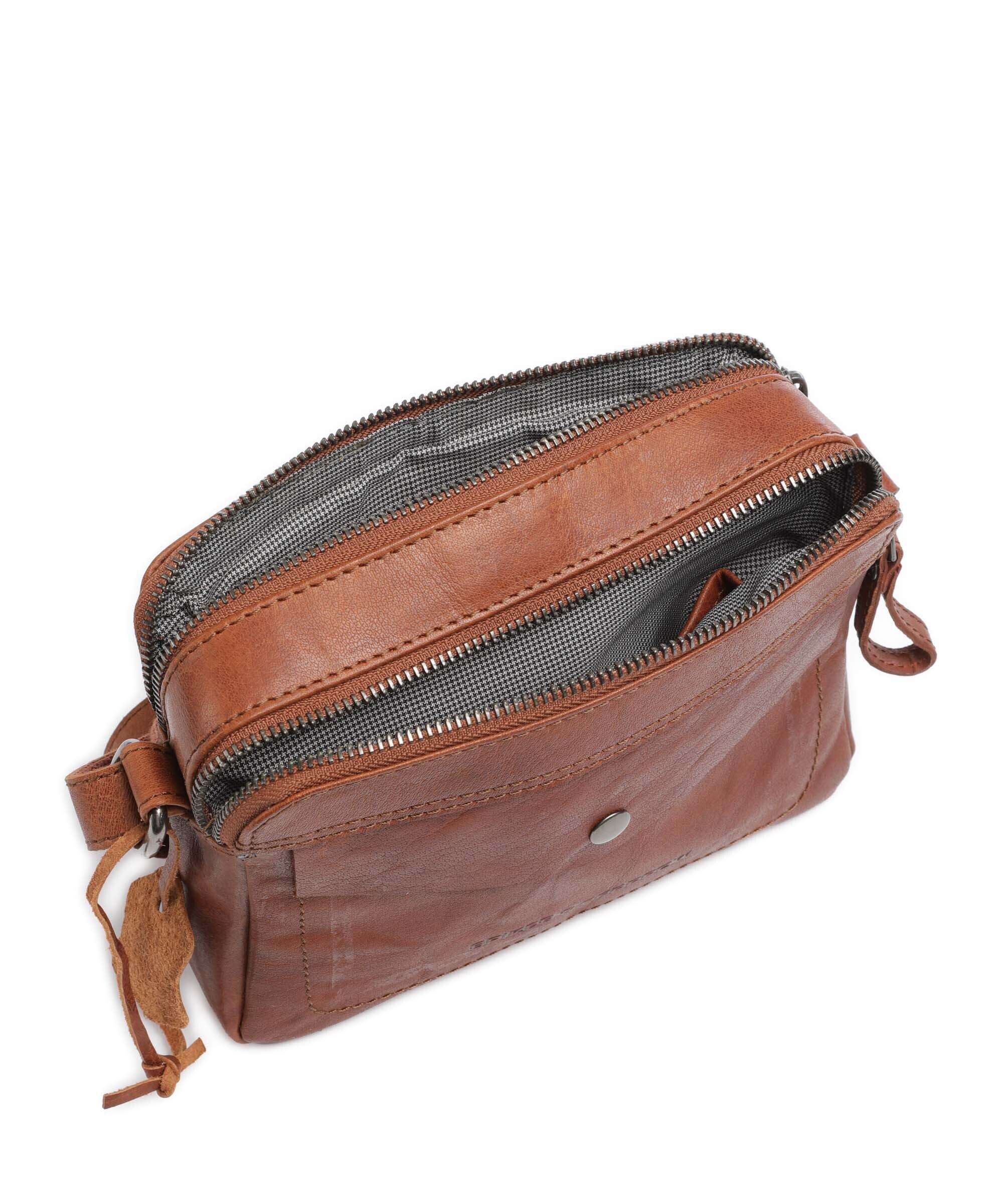 Spikes & Sparrow Bronco Crossbody bag brandy - Image 6