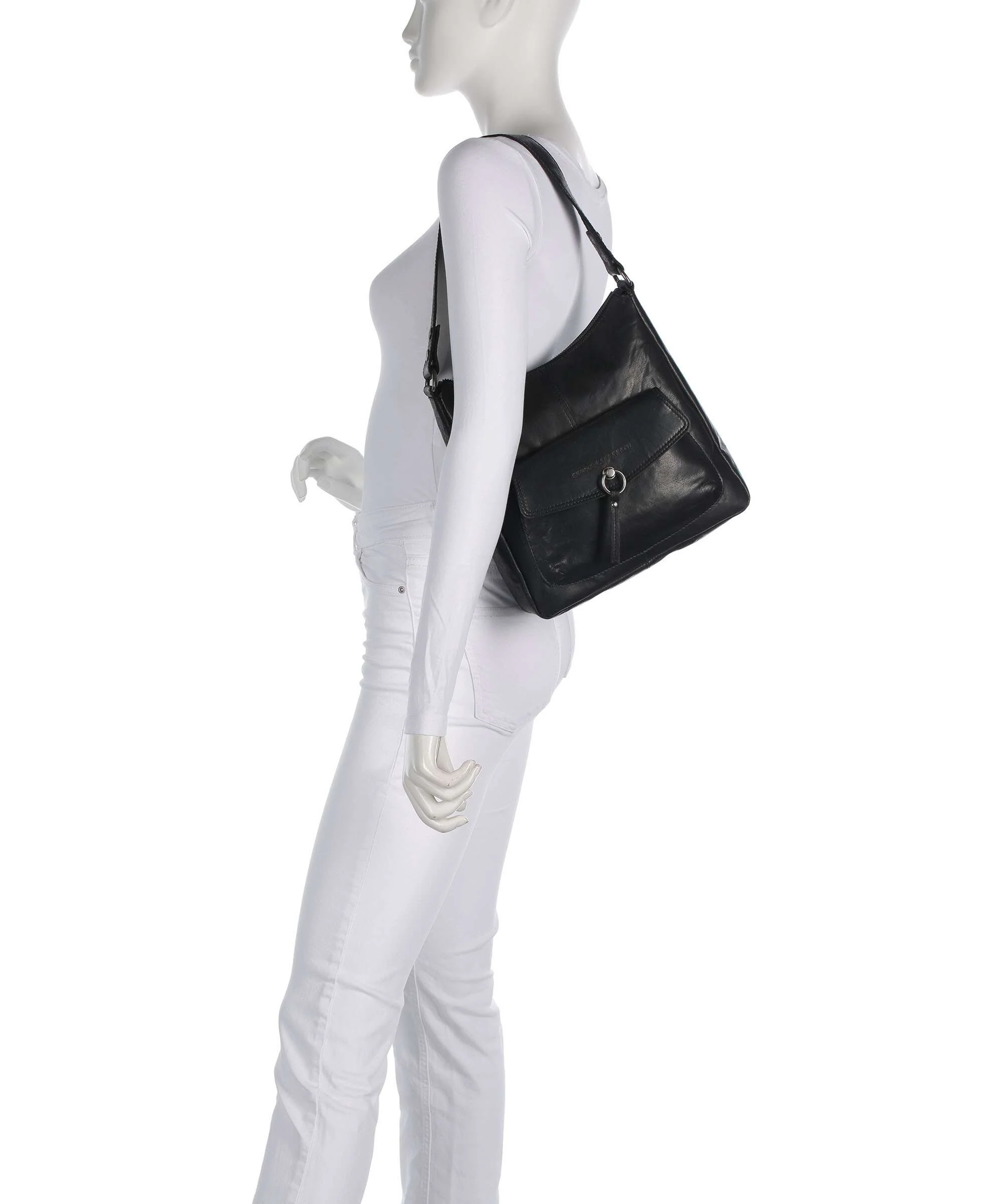 Spikes & Sparrow Bronco Cydney Hobo bag black - Image 3