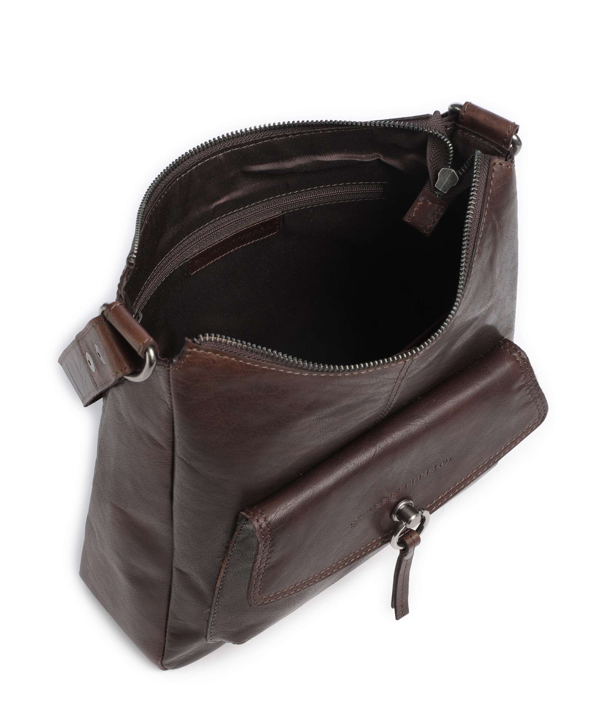 Spikes & Sparrow Bronco Cydney Hobo bag dark brown - Image 5