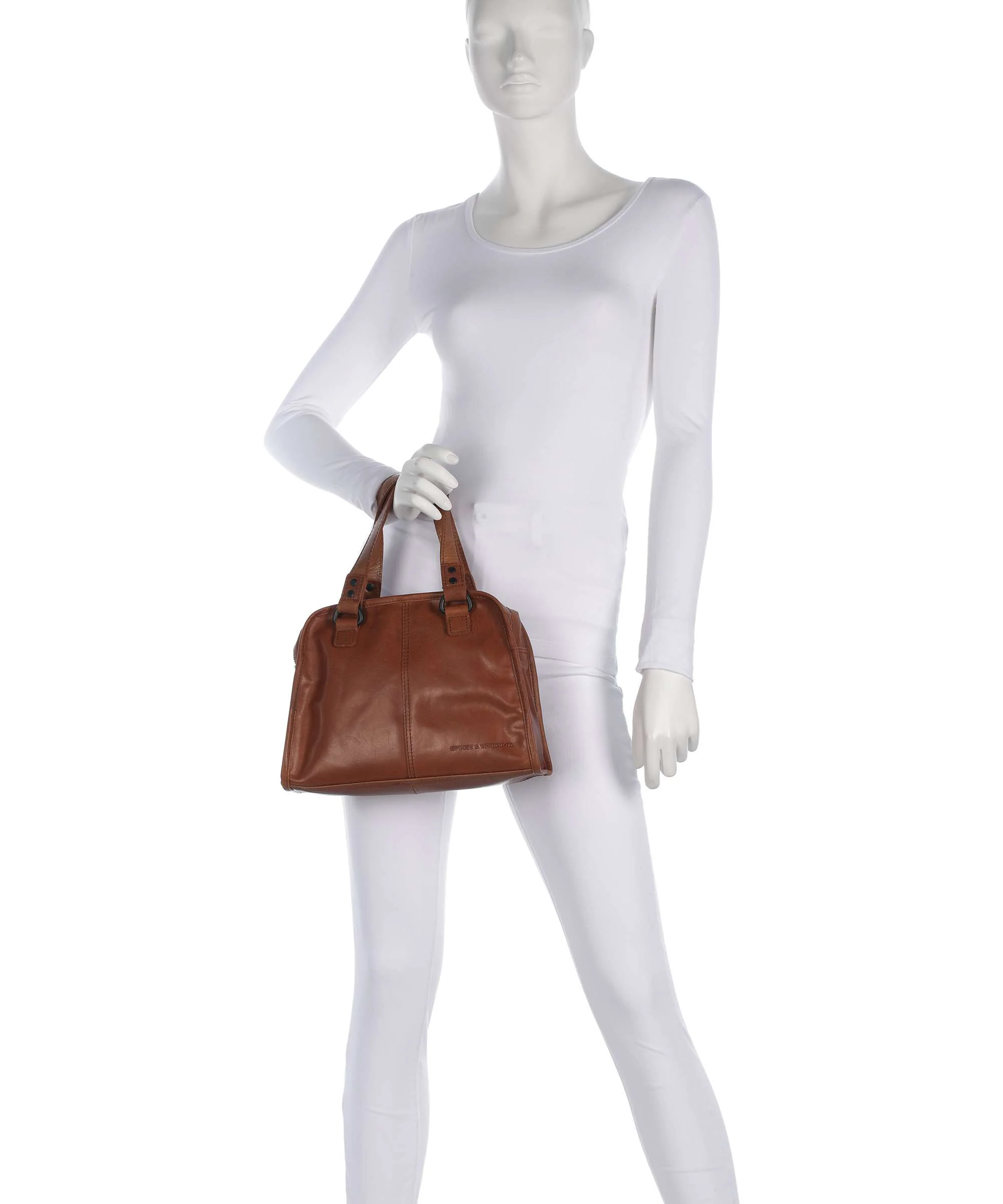 Spikes & Sparrow Bronco Danine Handbag brandy - Image 3