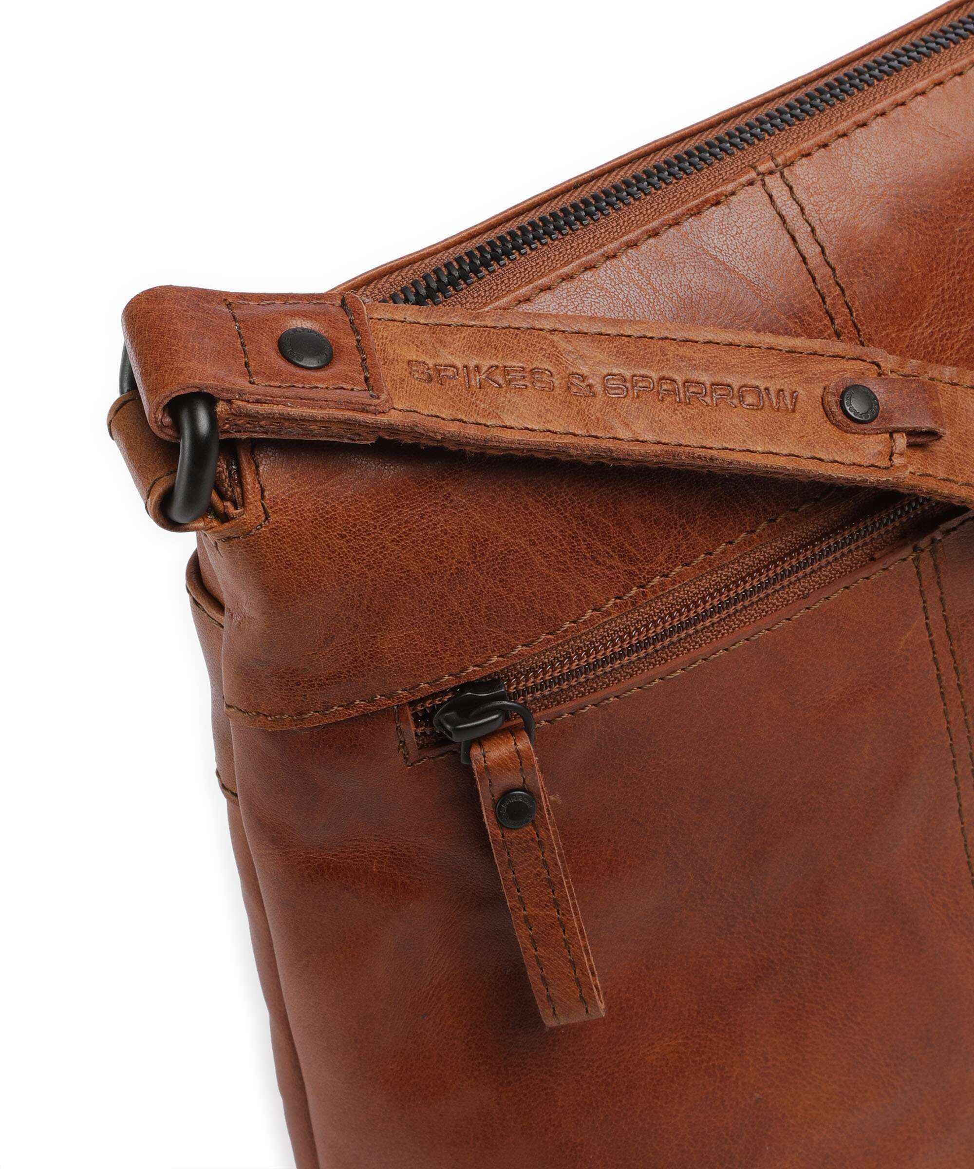 Spikes & Sparrow Bronco Deborah Crossbody bag brandy - Image 4