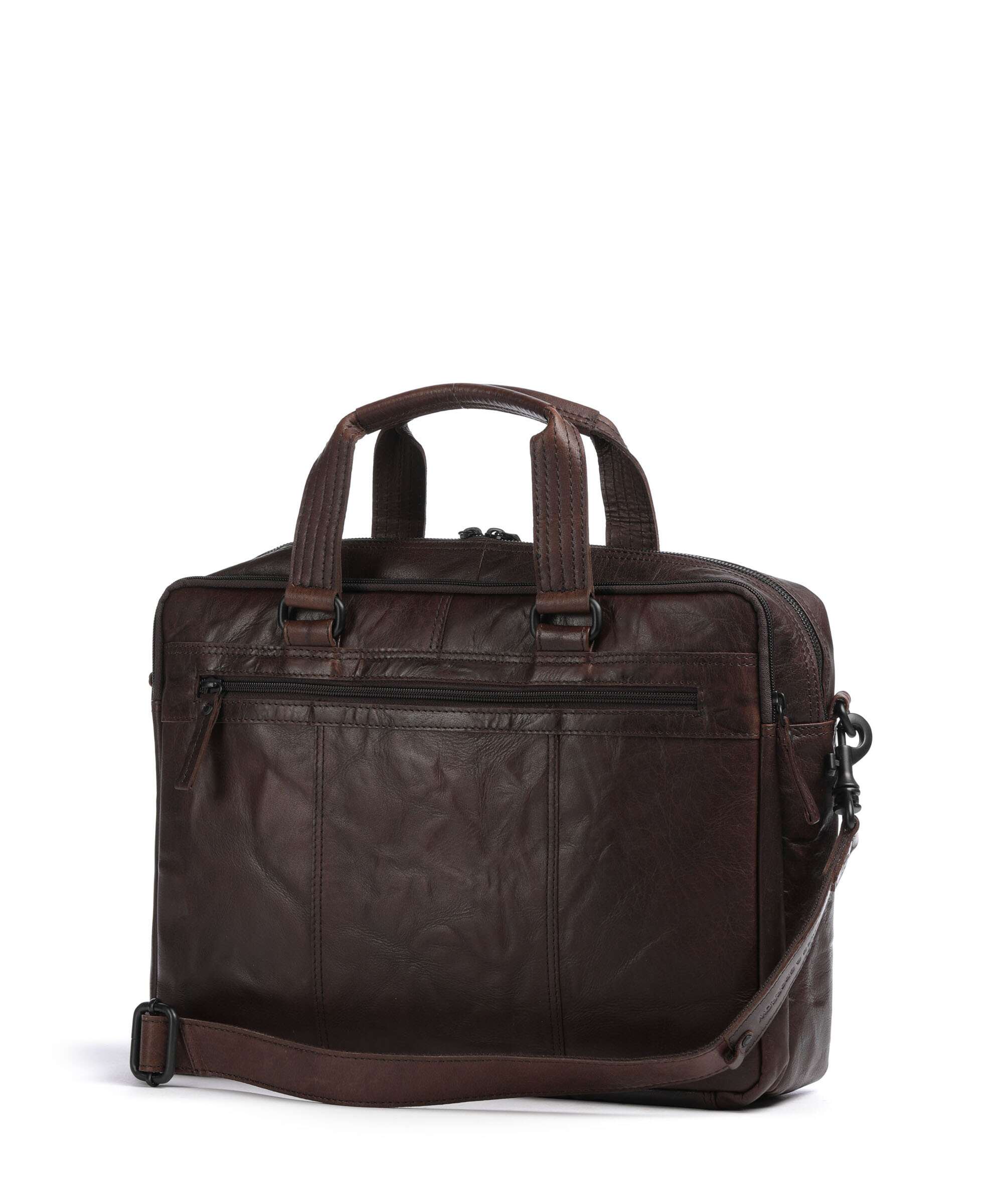 Spikes & Sparrow Bronco Dexter Briefcase dark brown - Image 2