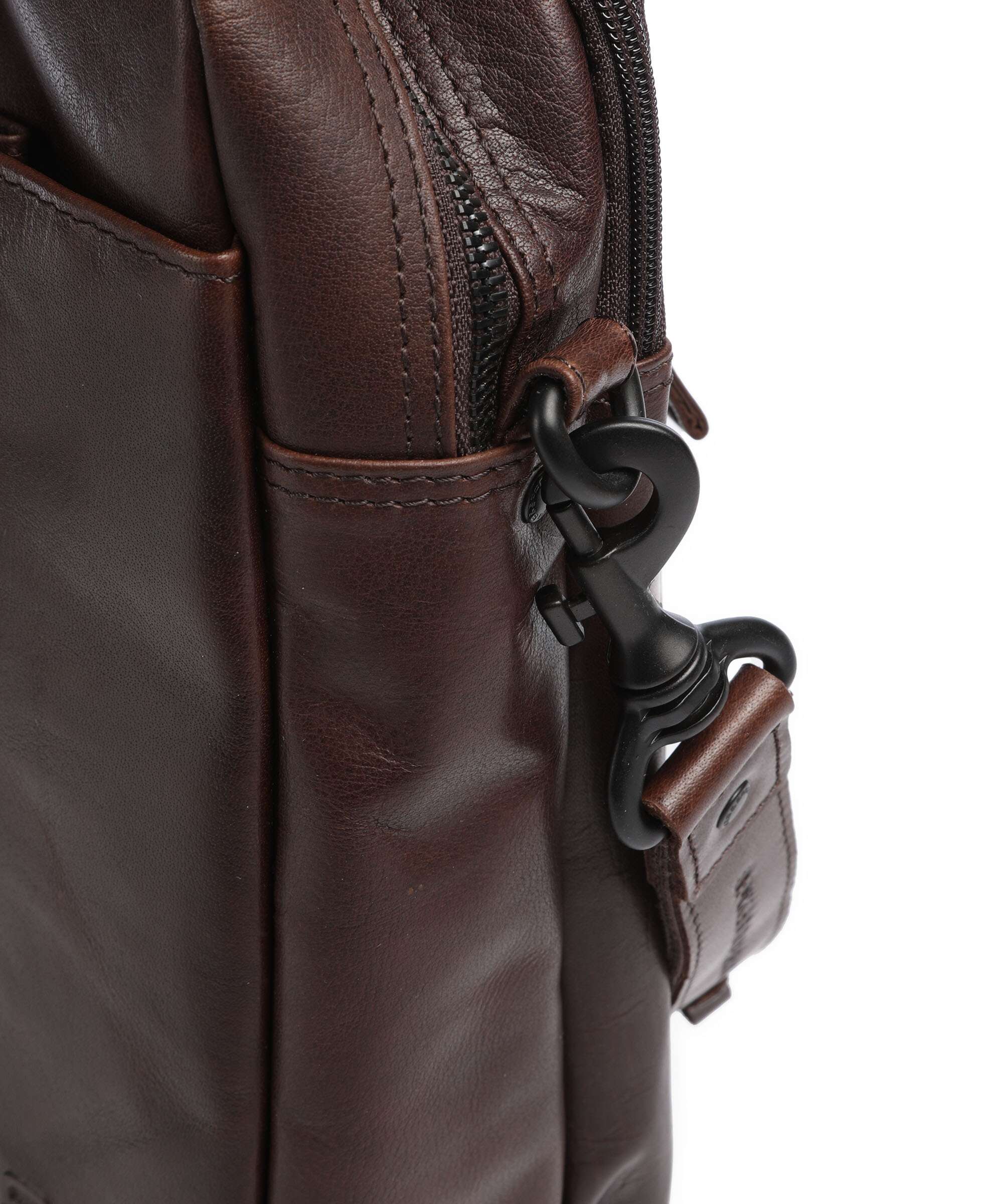 Spikes & Sparrow Bronco Dexter Briefcase dark brown - Image 4