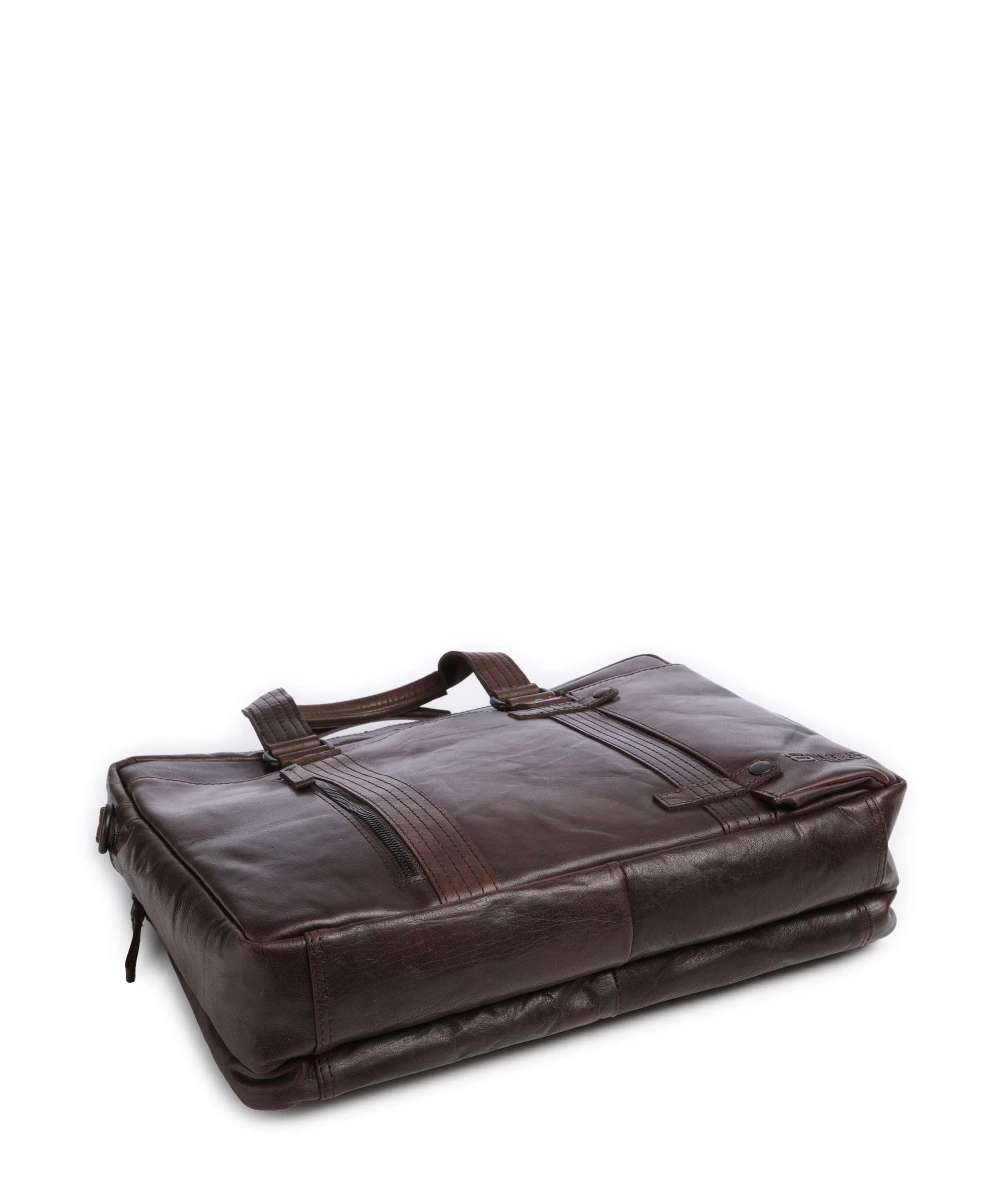 Spikes & Sparrow Bronco Dexter Briefcase dark brown - Image 5