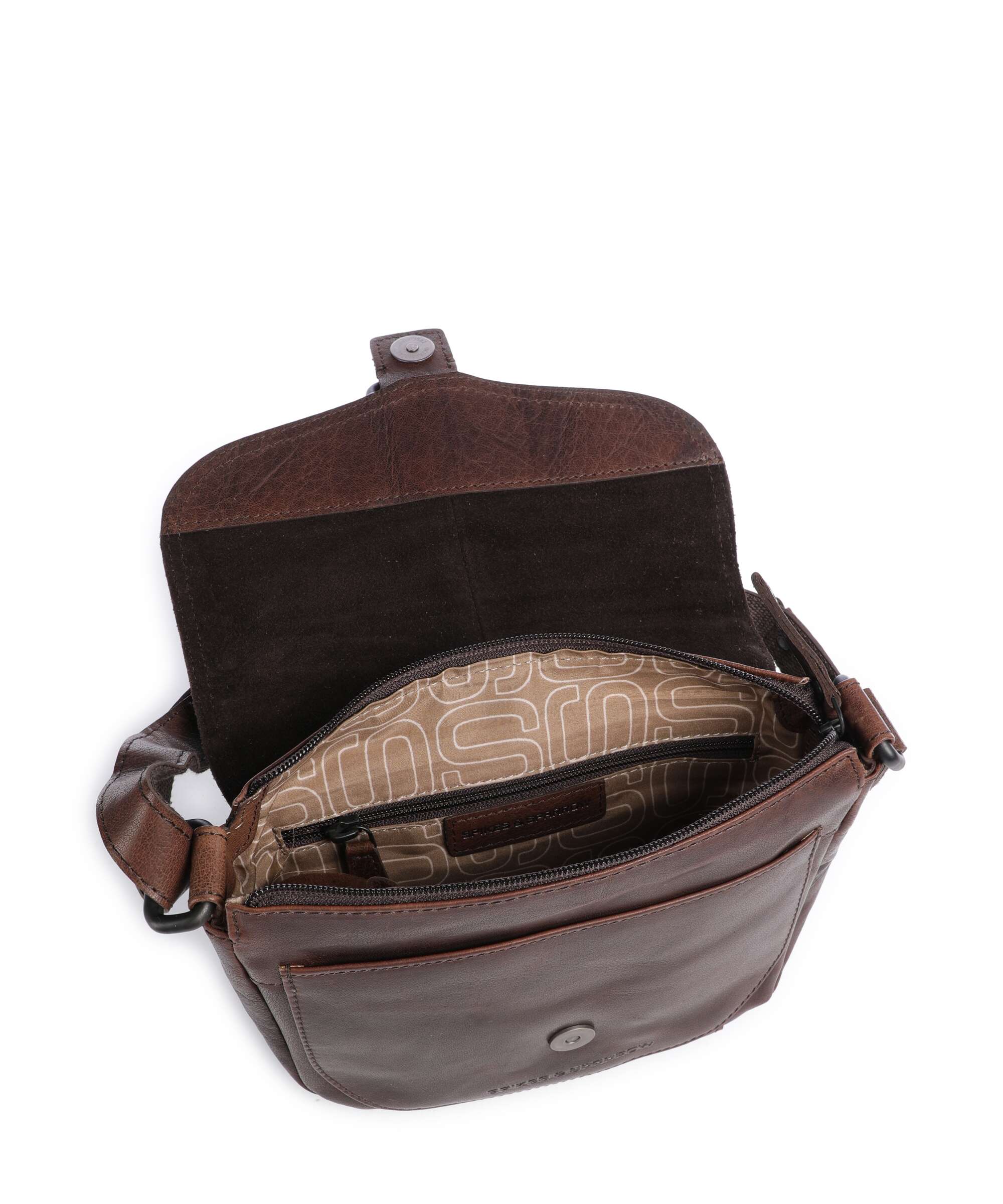 Spikes & Sparrow Bronco Dilianne Crossbody bag dark brown - Image 6