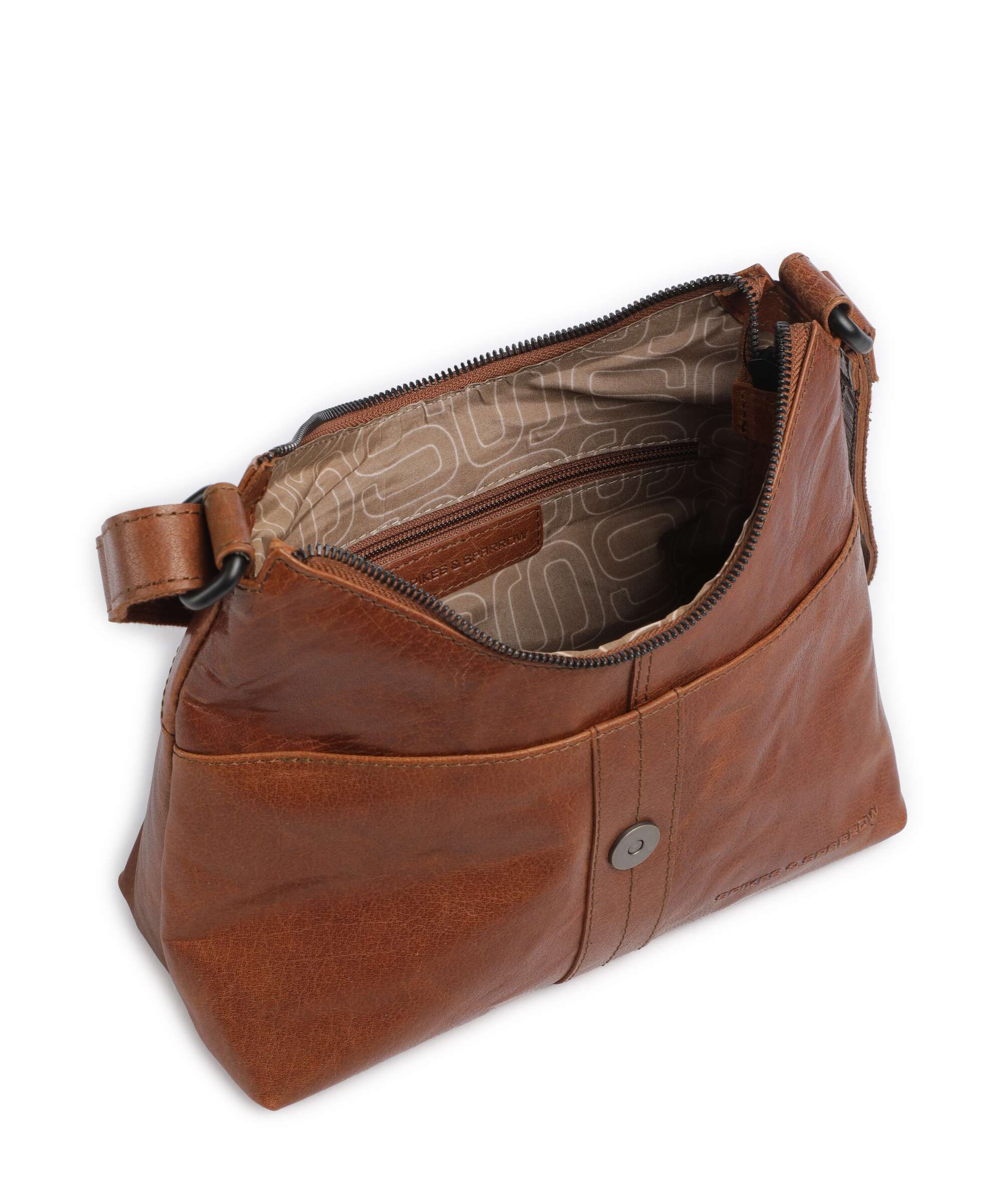 Spikes & Sparrow Bronco Ellesse Crossbody bag brandy - Image 5