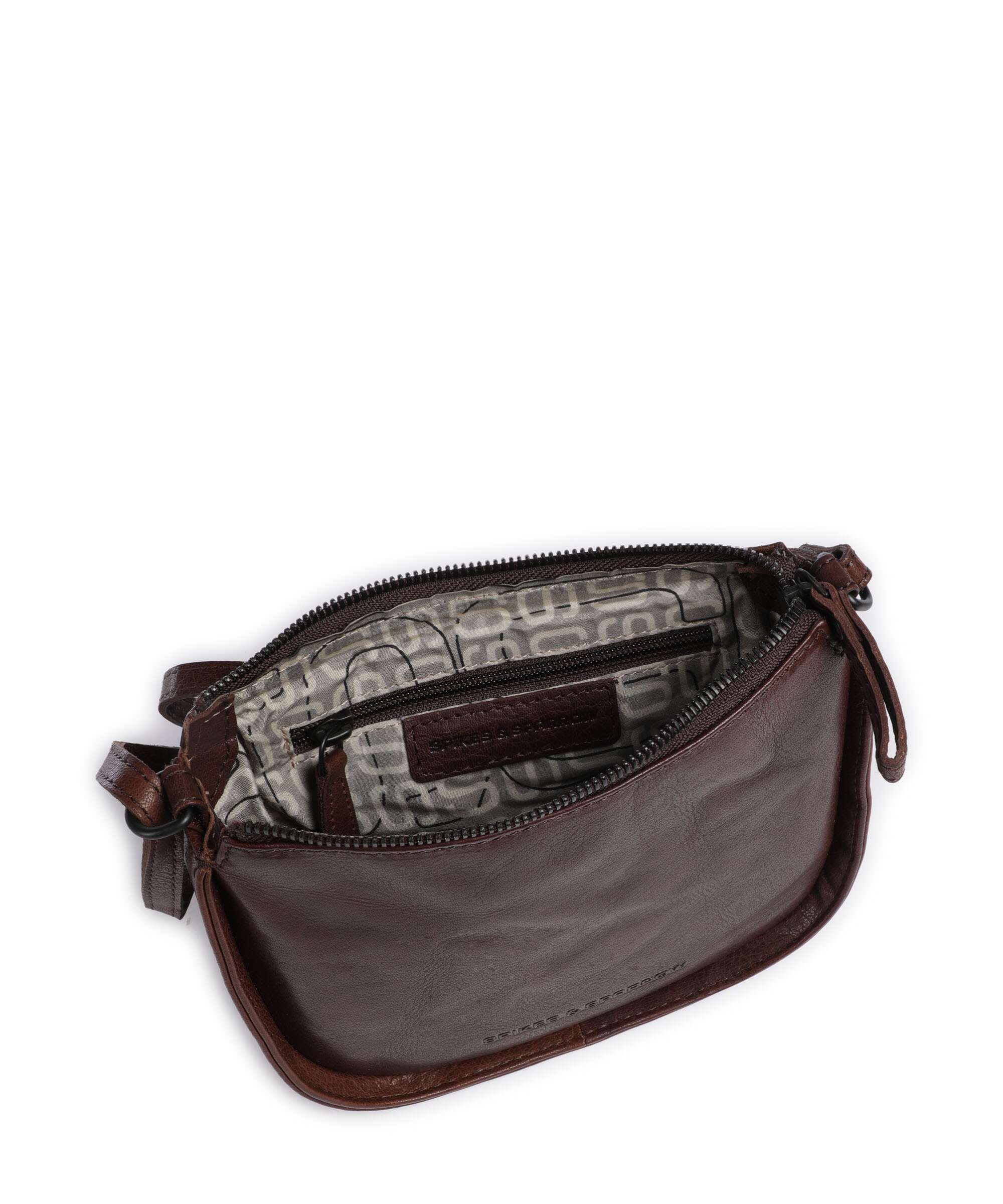 Spikes & Sparrow Bronco Emilie Crossbody bag dark brown - Image 6