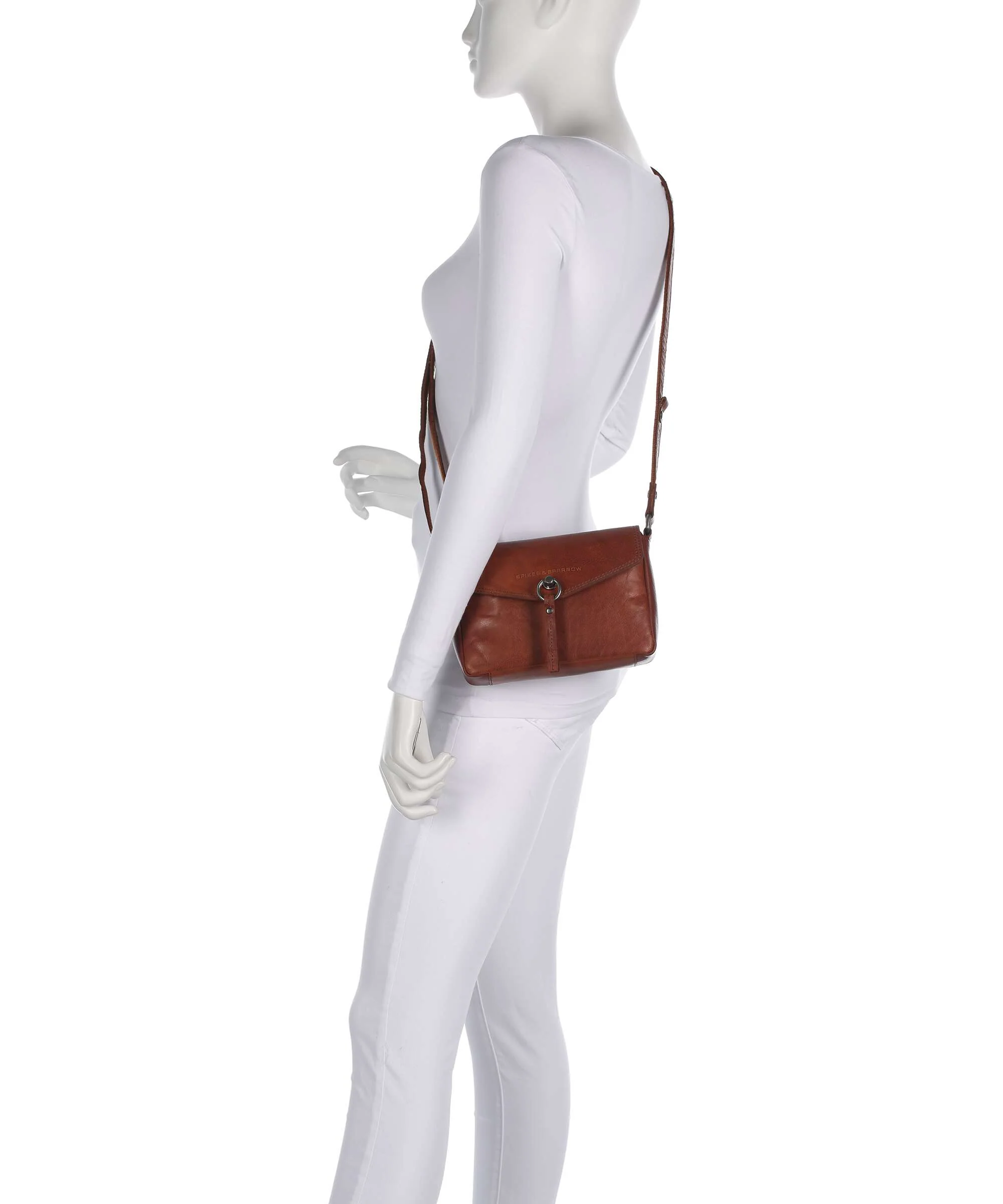 Spikes & Sparrow Bronco Emmalyn Crossbody bag brandy - Image 3