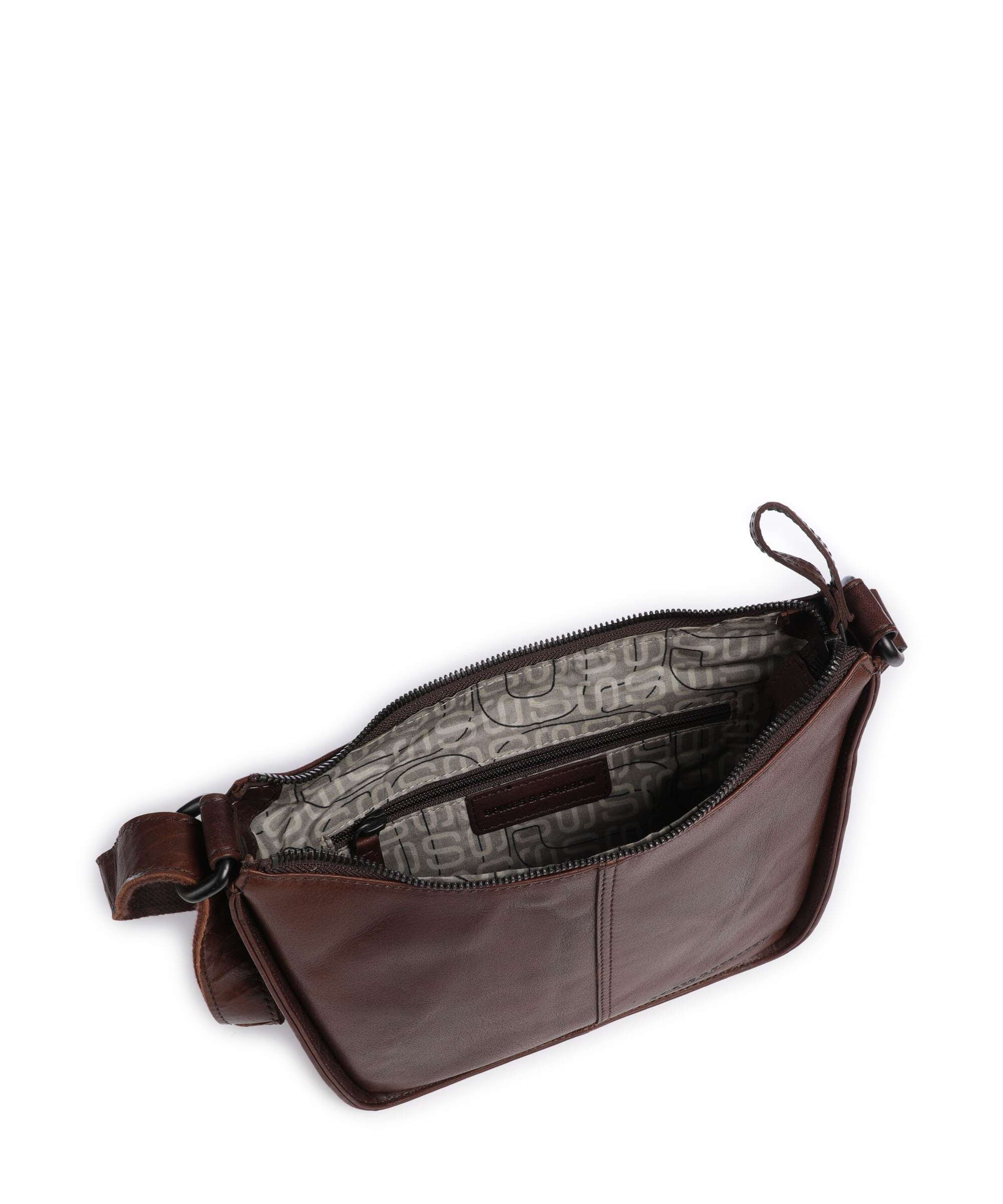 Spikes & Sparrow Bronco Evie Crossbody bag dark brown - Image 6