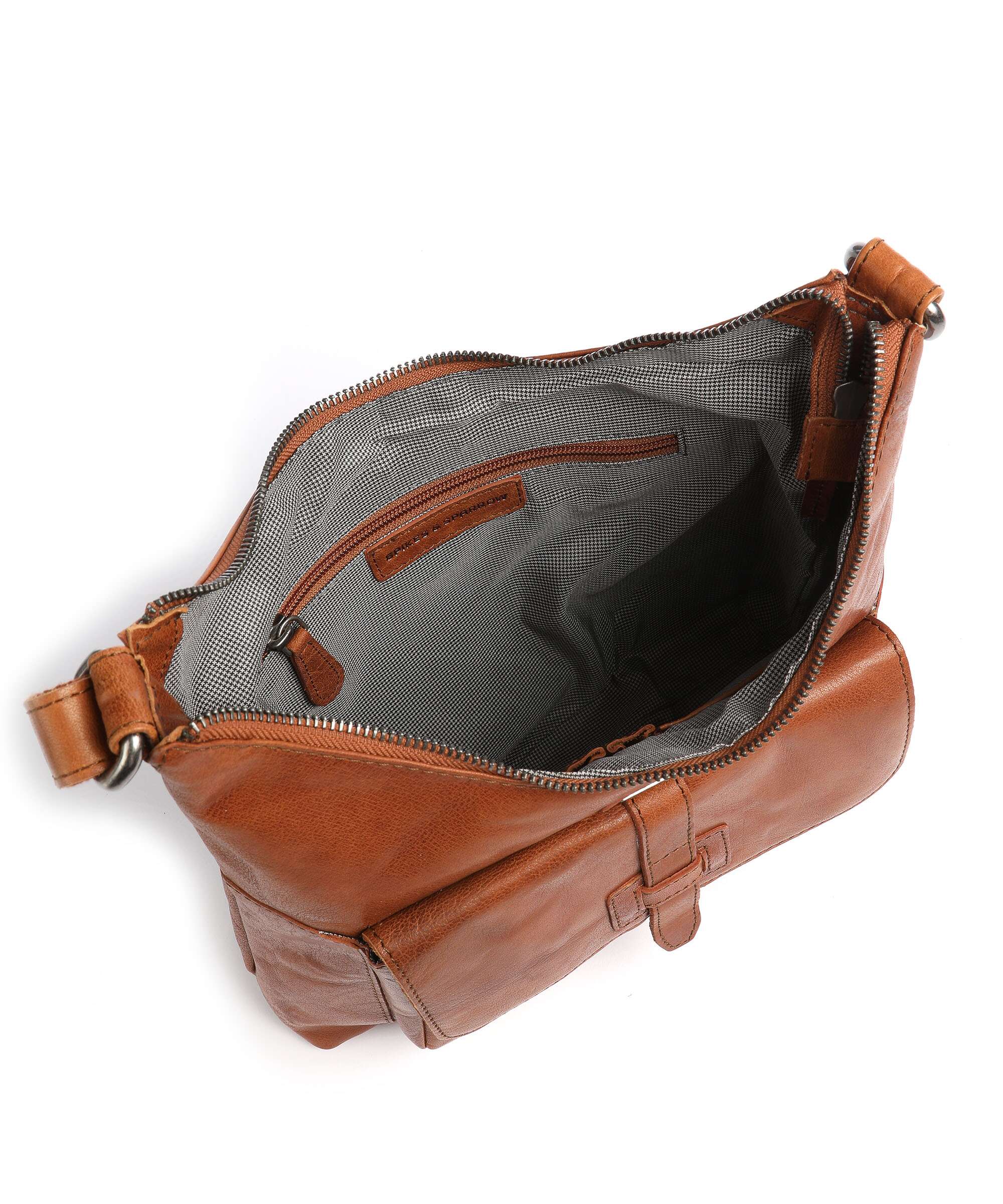 Spikes & Sparrow Bronco Hobo bag brandy - Image 5