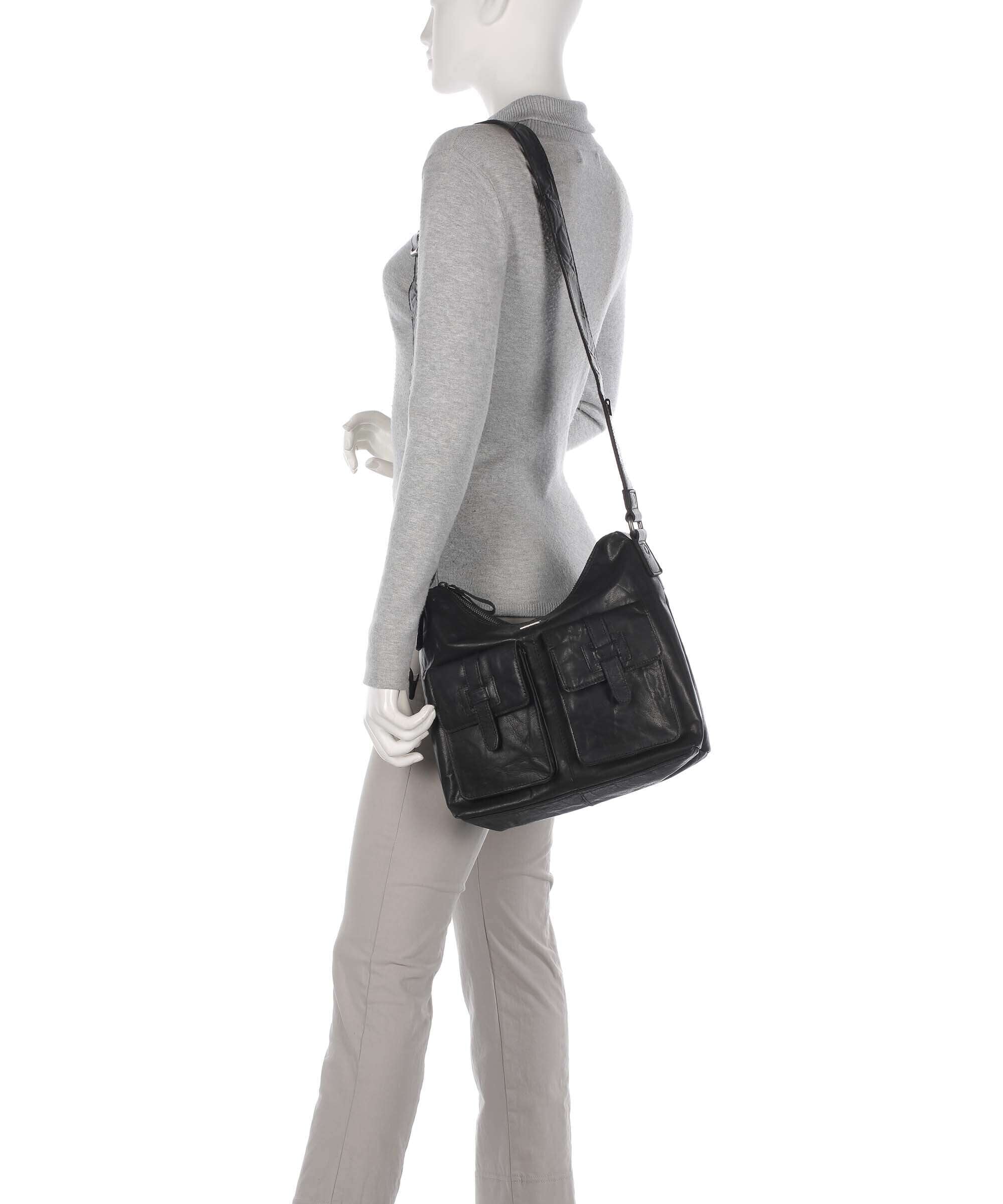 Spikes & Sparrow Bronco Hobo bag schwarz - Image 3