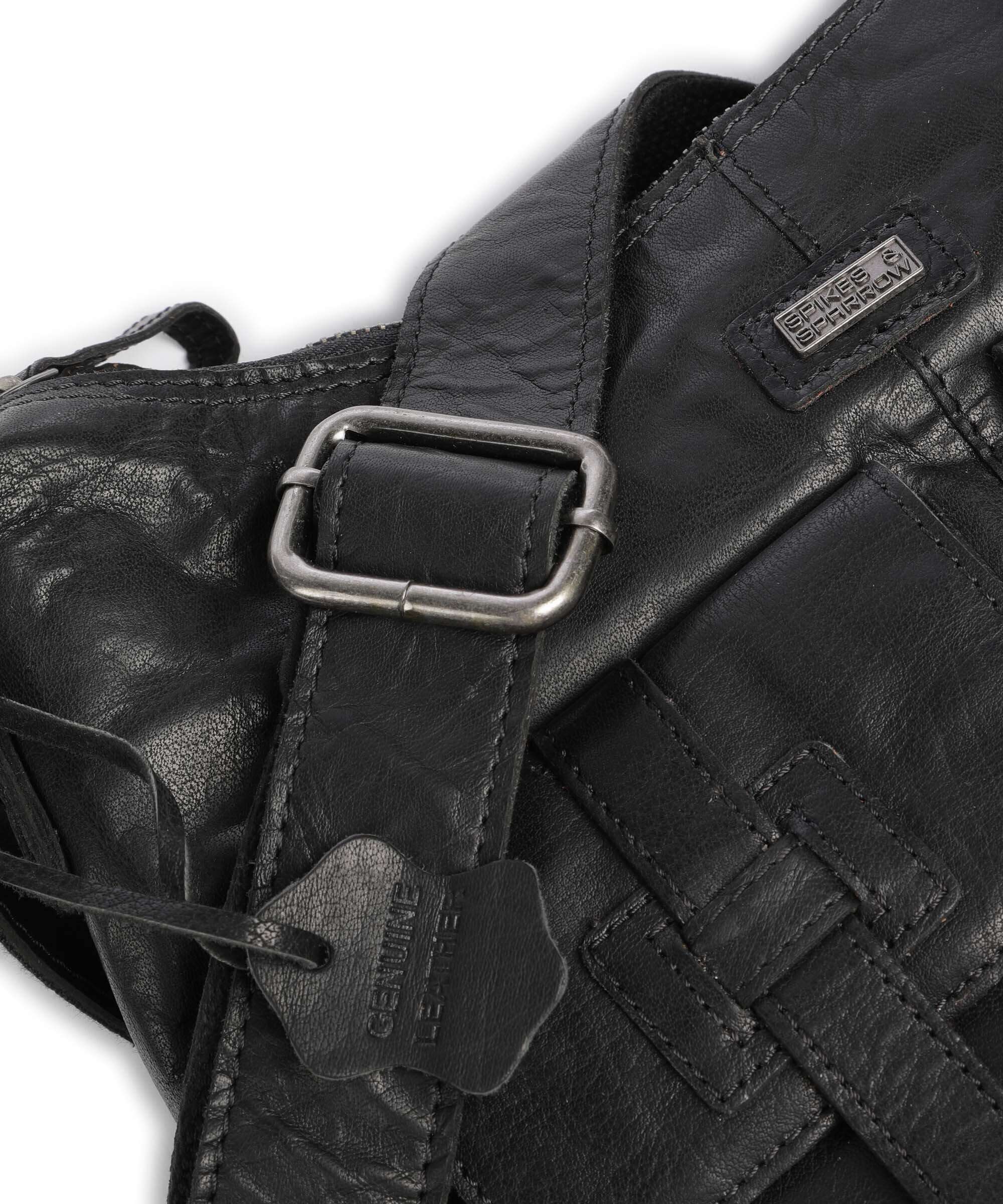 Spikes & Sparrow Bronco Hobo bag schwarz - Image 4