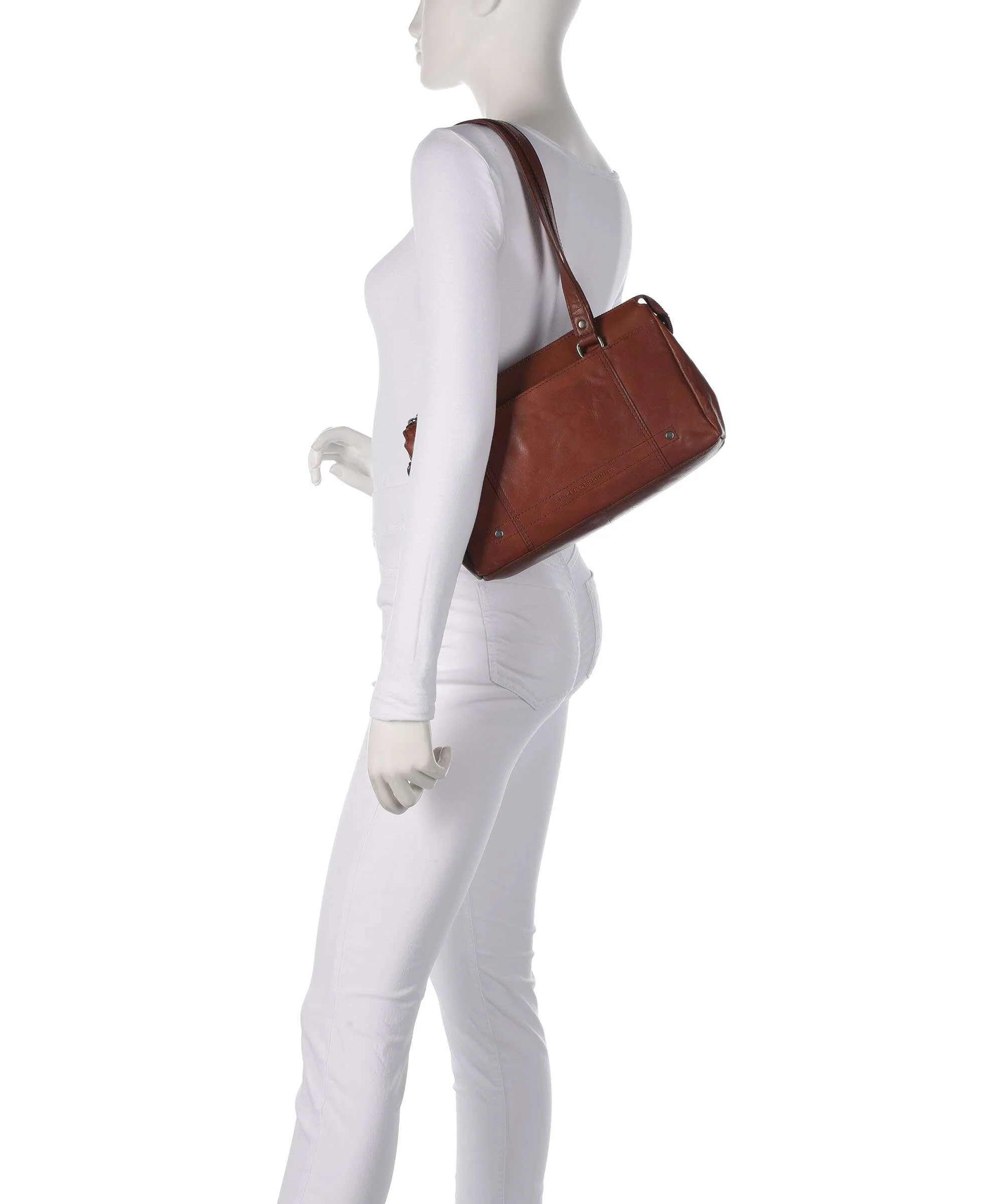 Spikes & Sparrow Bronco Jeannine Shoulder bag brandy - Image 3
