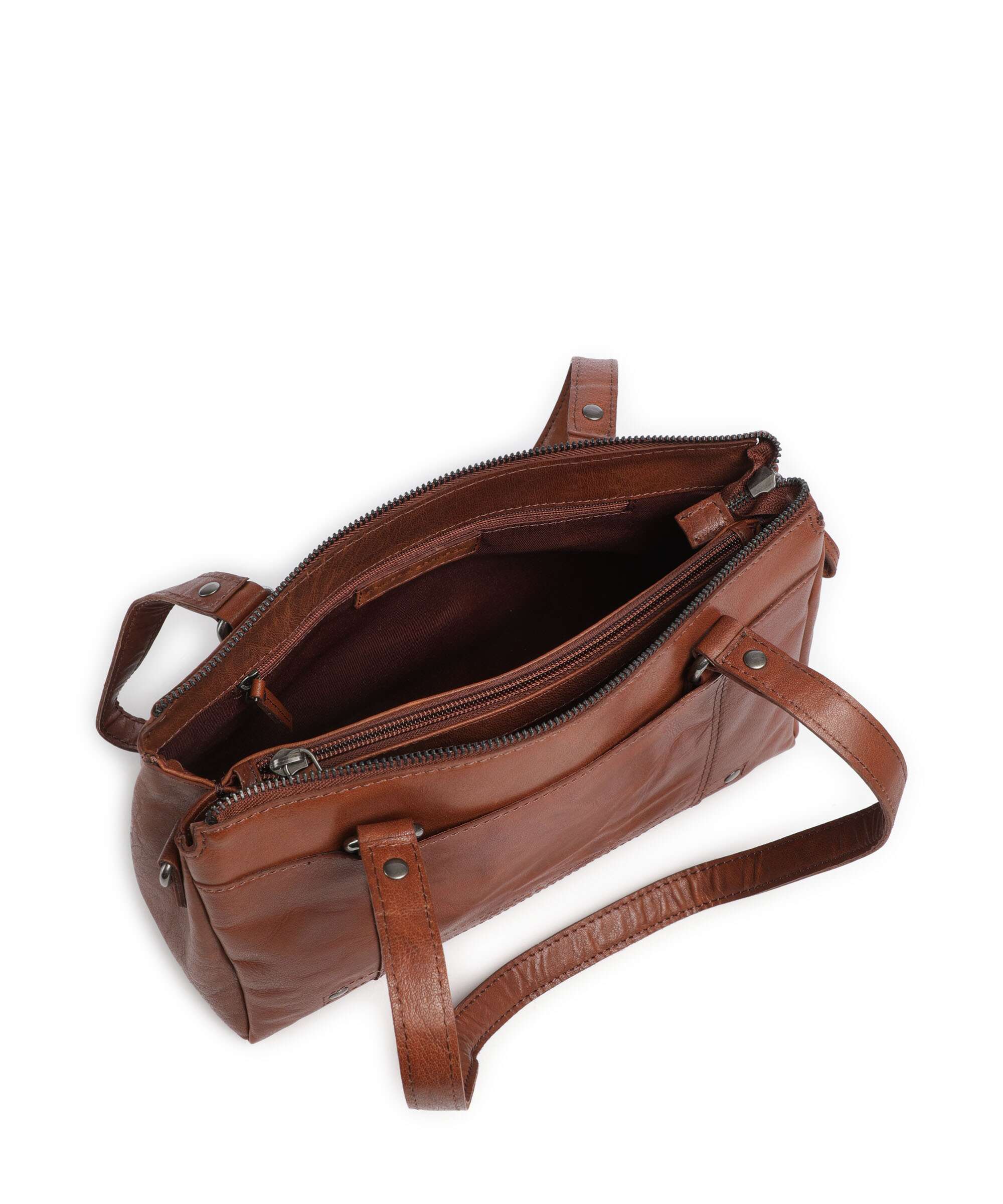 Spikes & Sparrow Bronco Jeannine Shoulder bag brandy - Image 7
