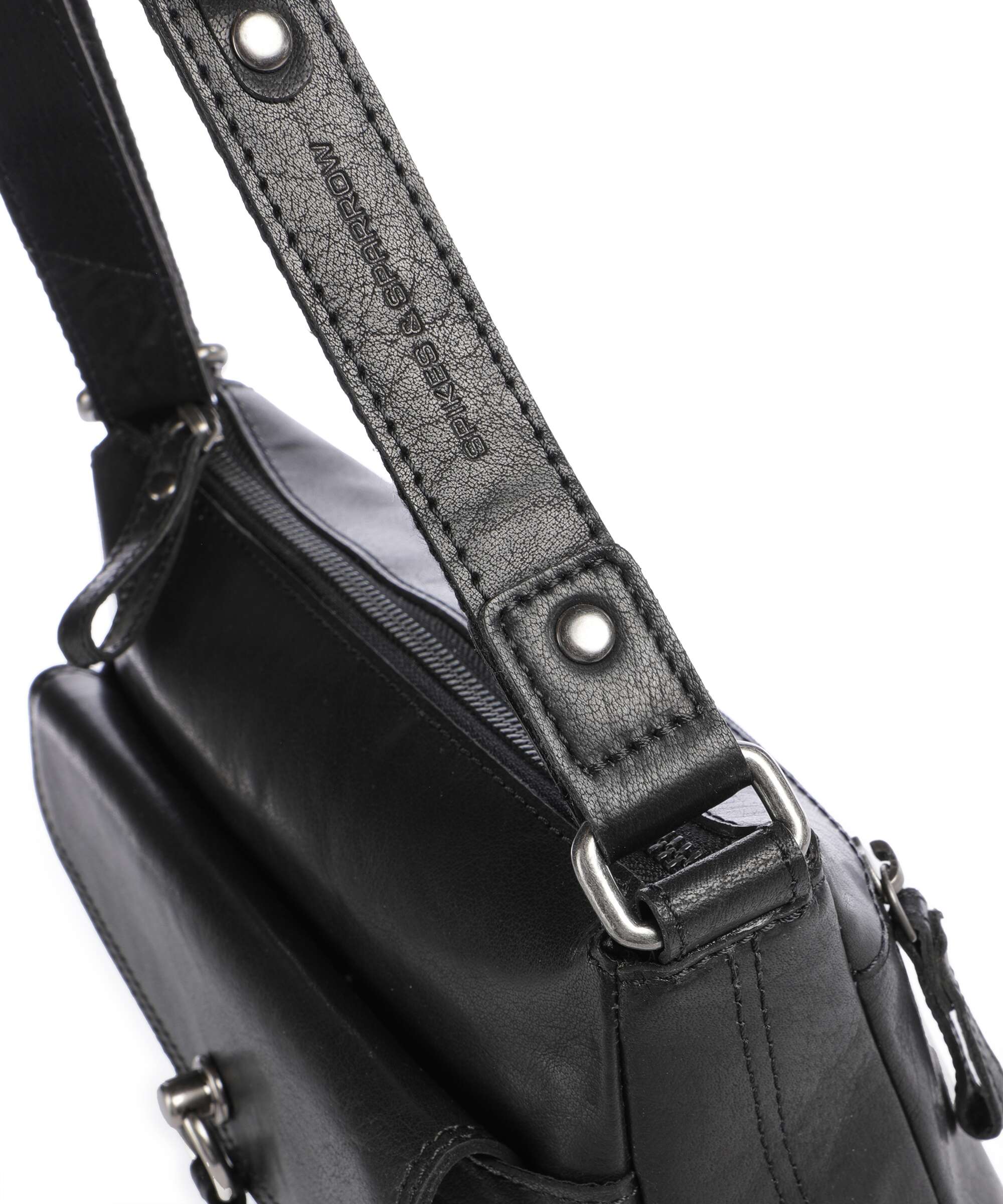 Spikes & Sparrow Bronco Jinthe Crossbody bag black - Image 4