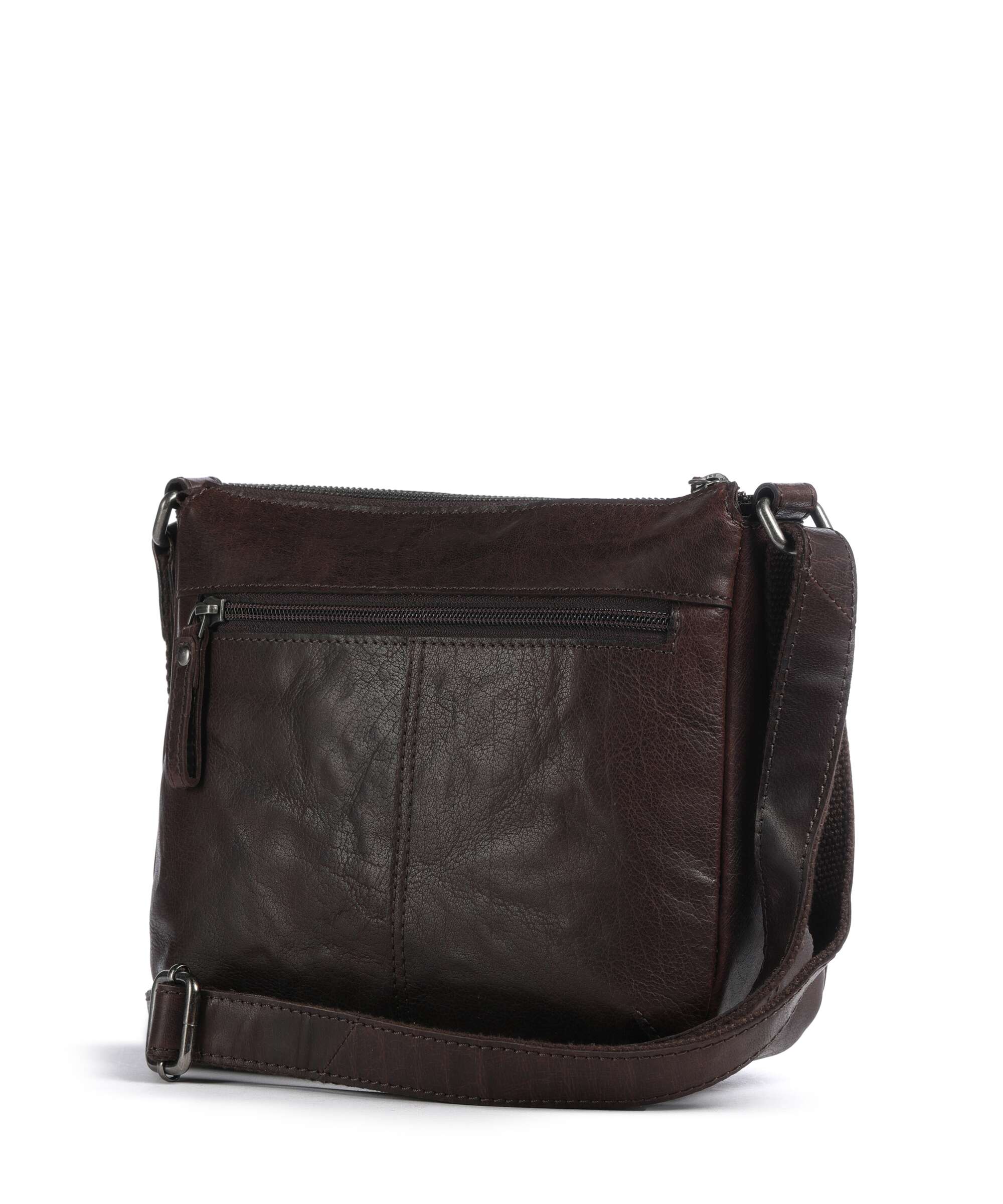 Spikes & Sparrow Bronco Jinthe Crossbody bag dark brown - Image 2