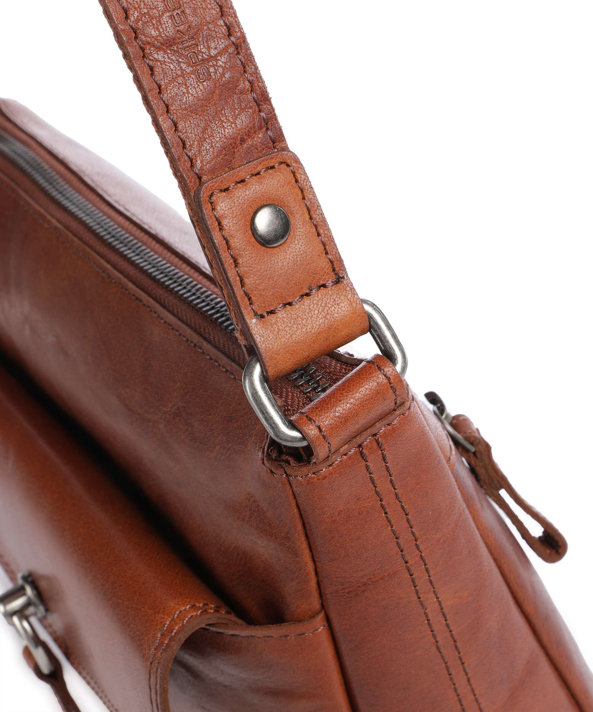 Spikes & Sparrow Bronco Jinthe Crossbody bag brandy - Image 4