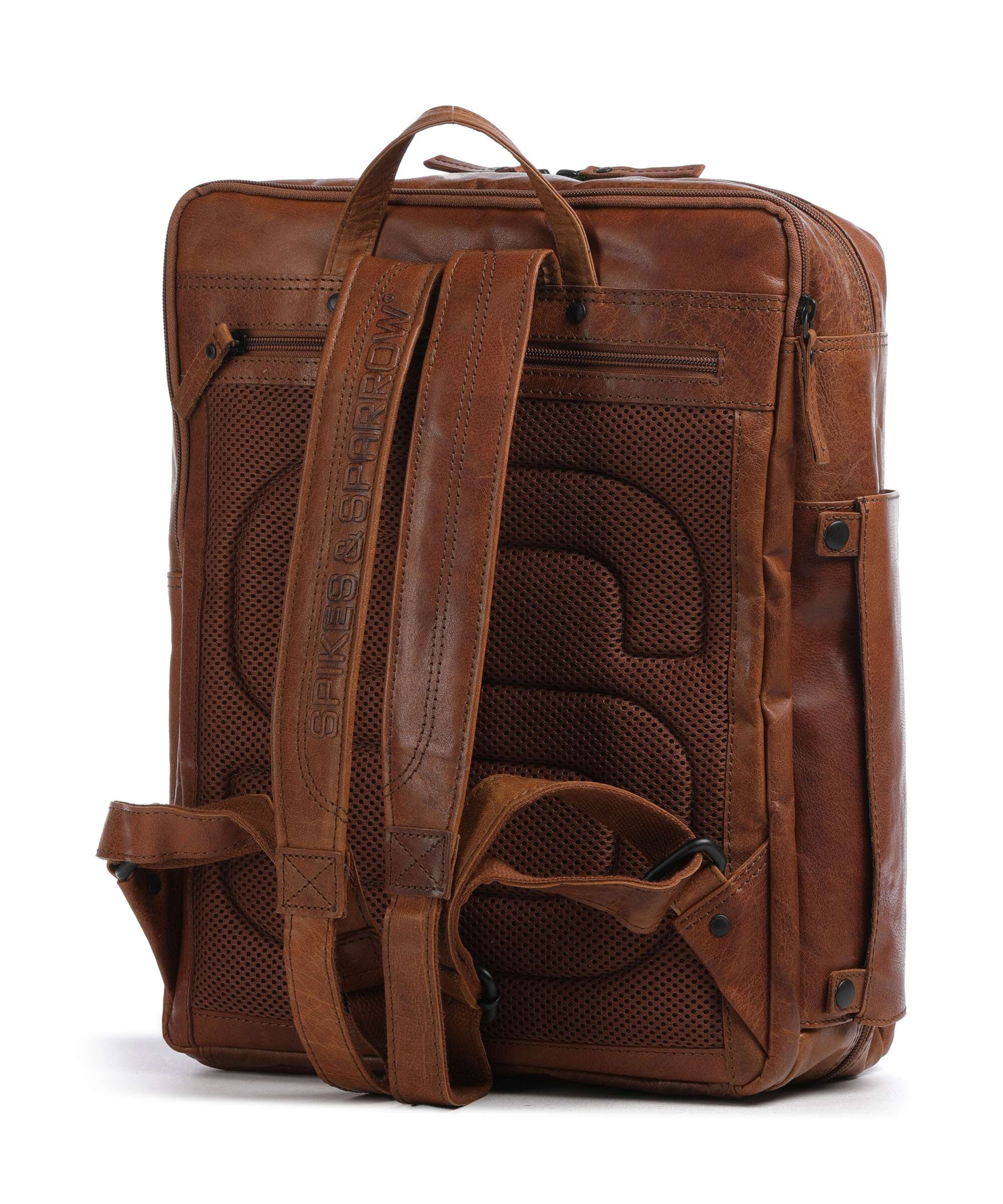 Spikes & Sparrow Bronco Jonathan Backpack brandy - Image 2