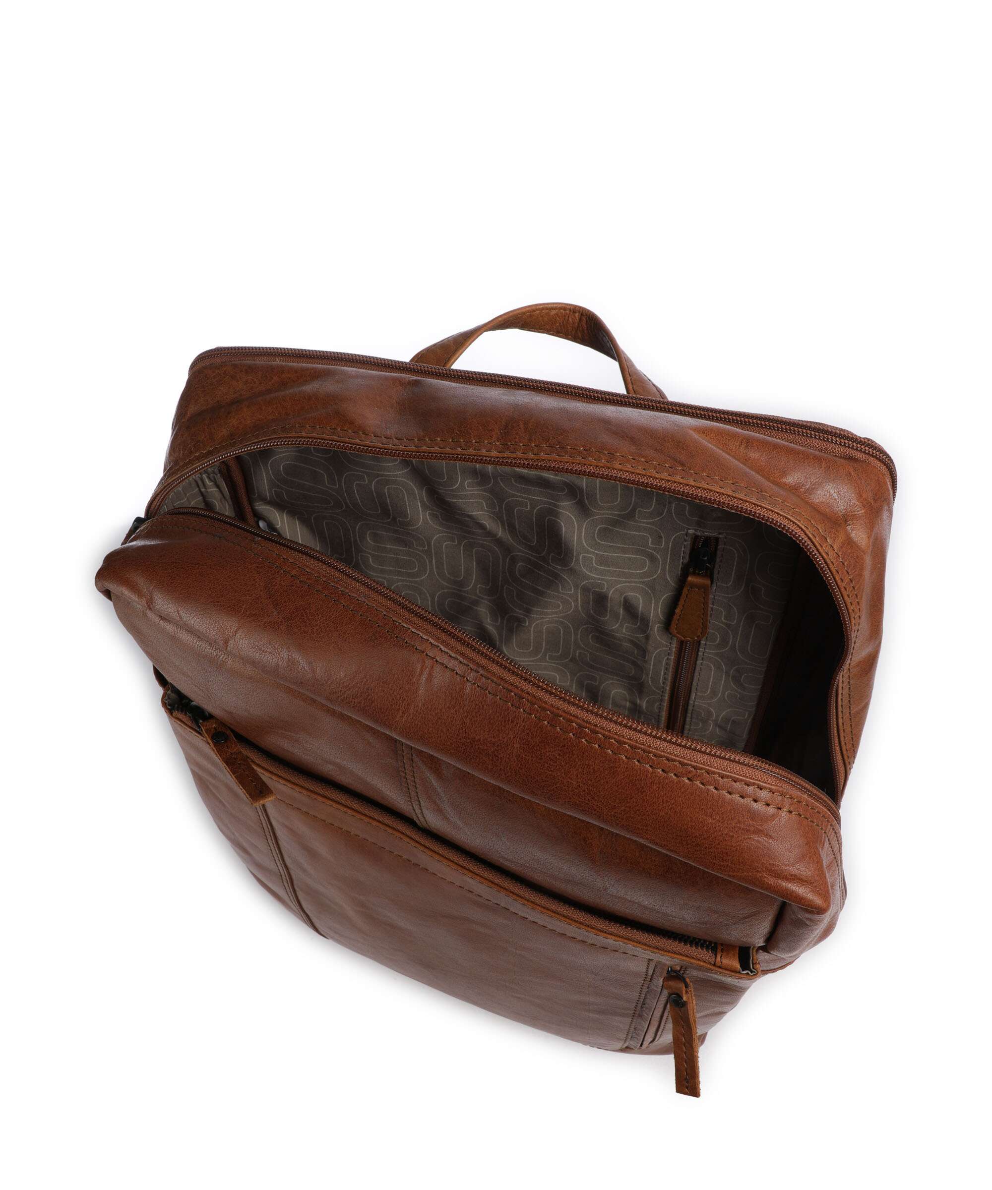 Spikes & Sparrow Bronco Jonathan Backpack brandy - Image 5