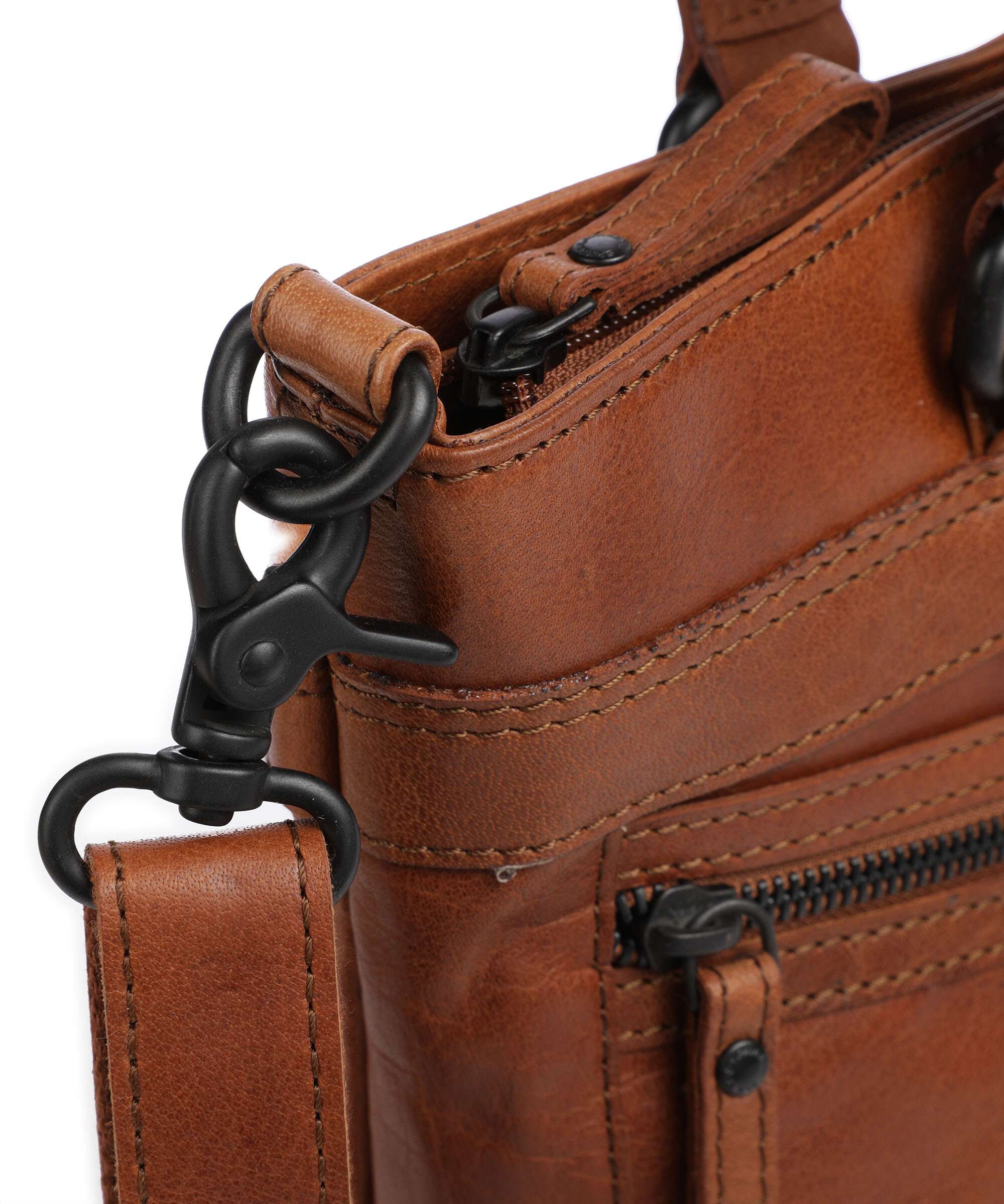 Spikes & Sparrow Bronco José Shoulder bag brandy - Image 4