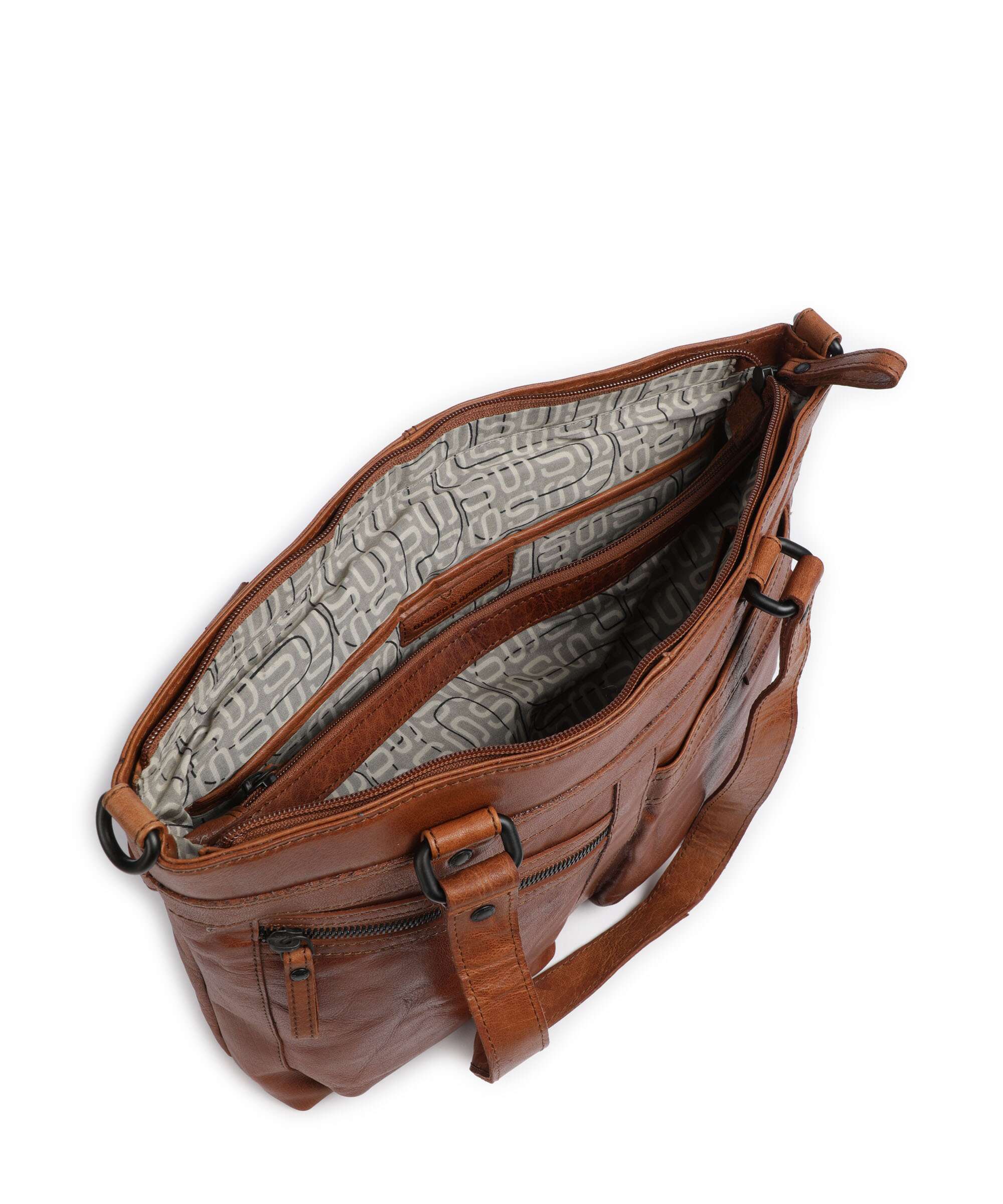Spikes & Sparrow Bronco José Shoulder bag brandy - Image 6