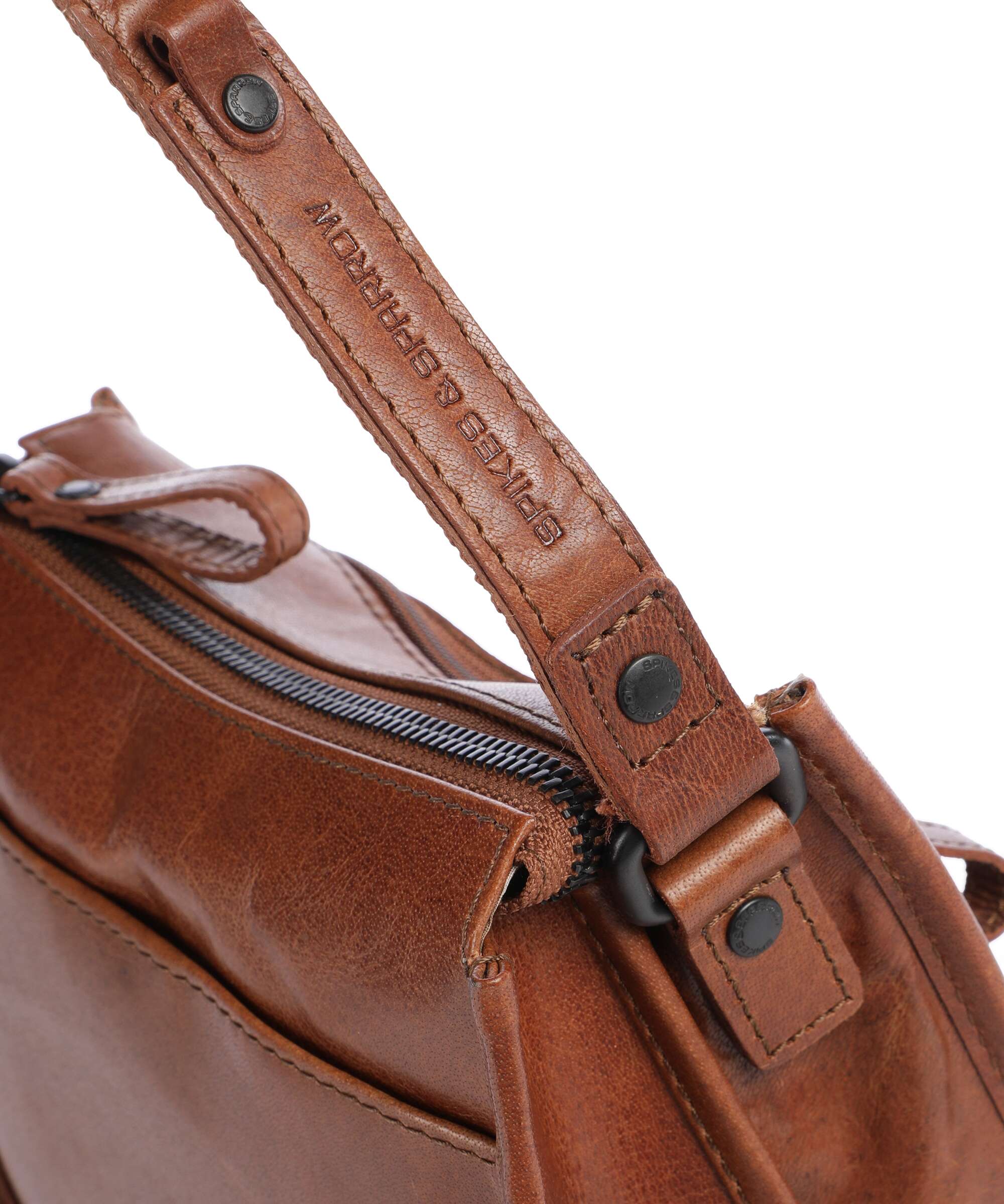 Spikes & Sparrow Bronco Joy Crossbody bag brandy - Image 4