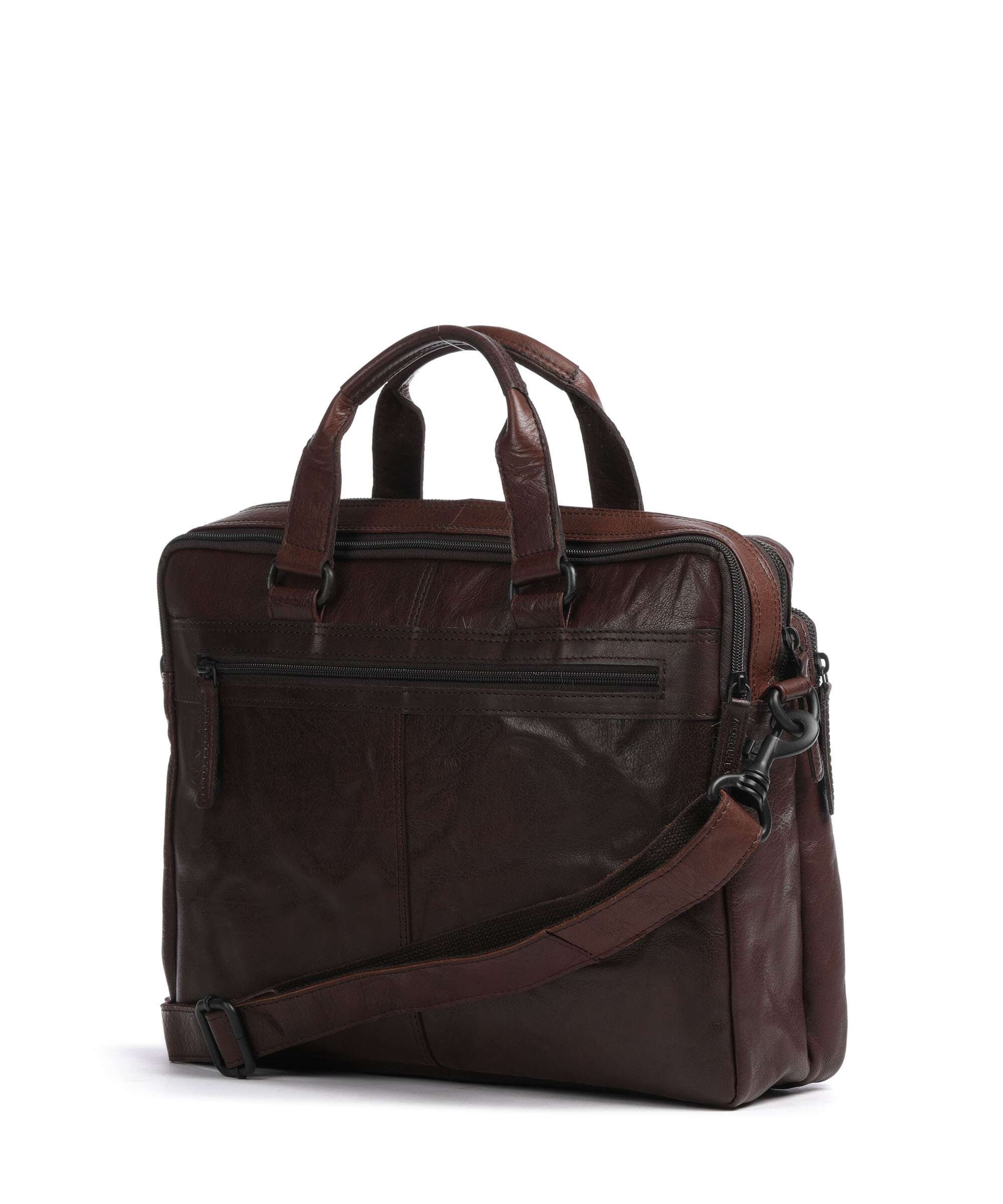 Spikes & Sparrow Bronco Kharter Laptop bag dark brown - Image 2