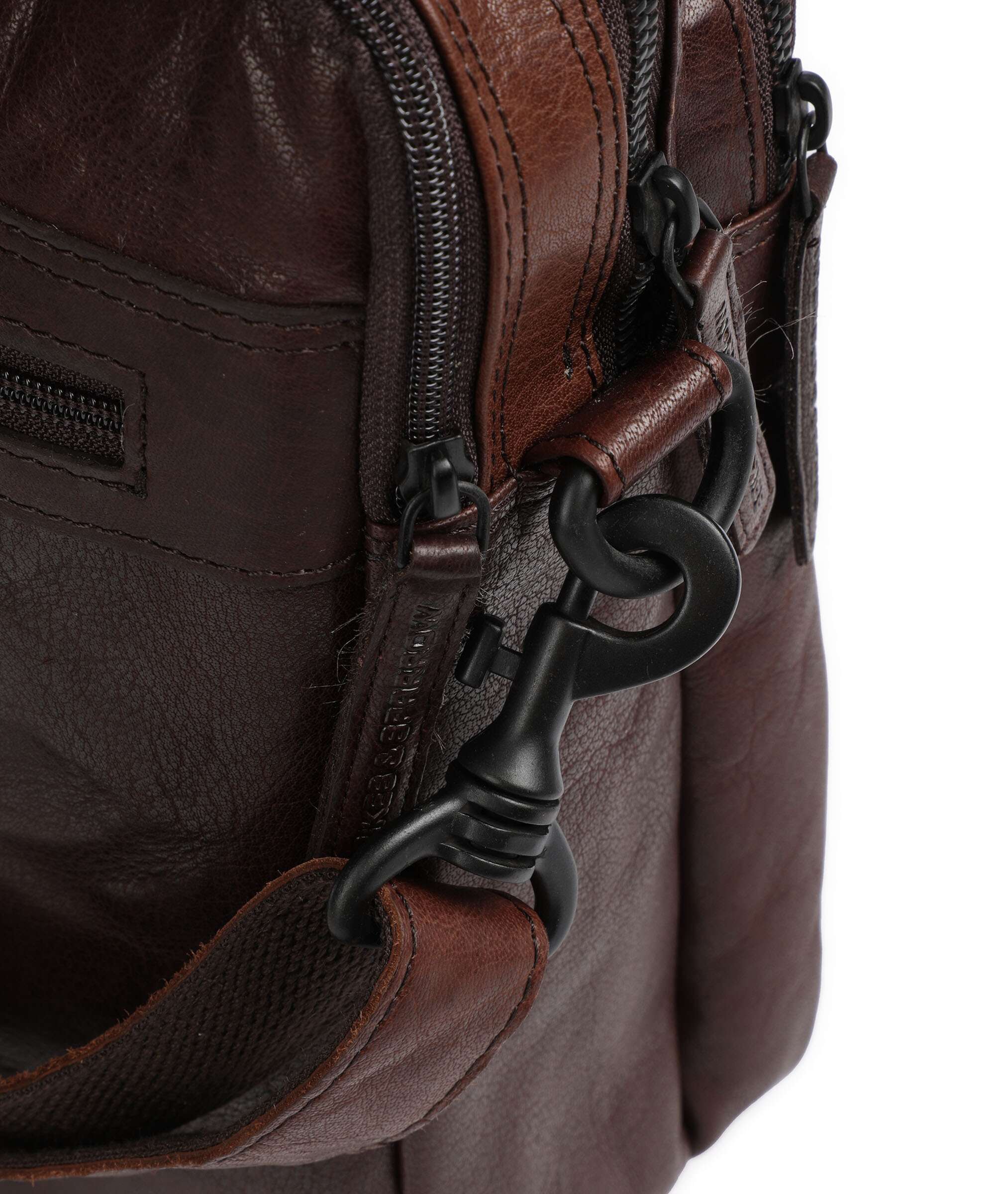 Spikes & Sparrow Bronco Kharter Laptop bag dark brown - Image 5