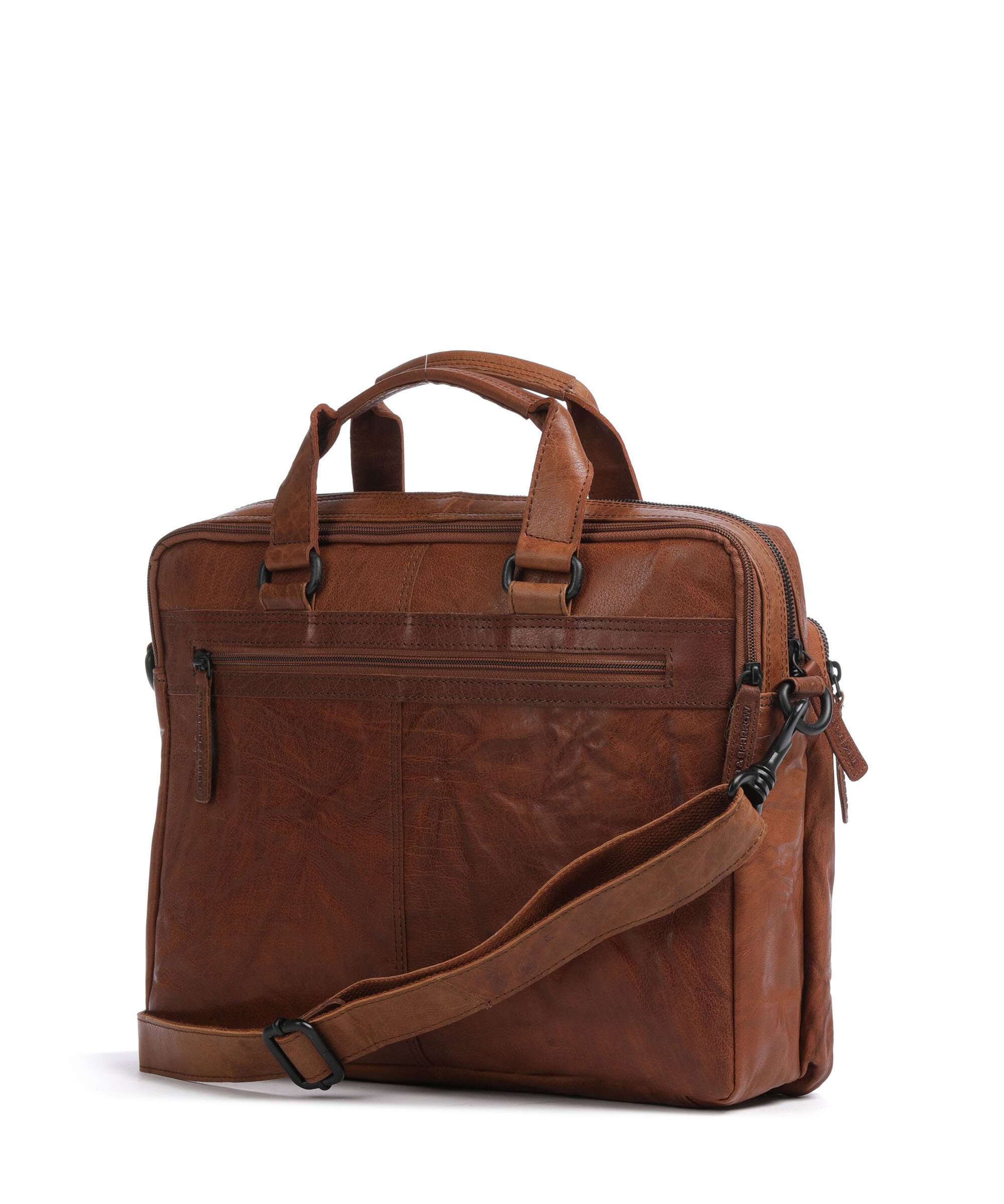 Spikes & Sparrow Bronco Kharter Laptop bag brandy - Image 2