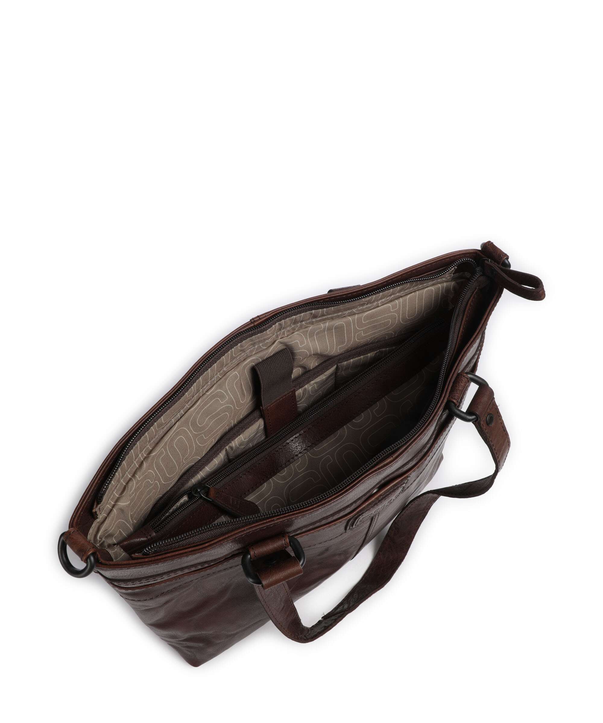 Spikes & Sparrow Bronco Lavendar Tote bag dunkelbraun - Image 6
