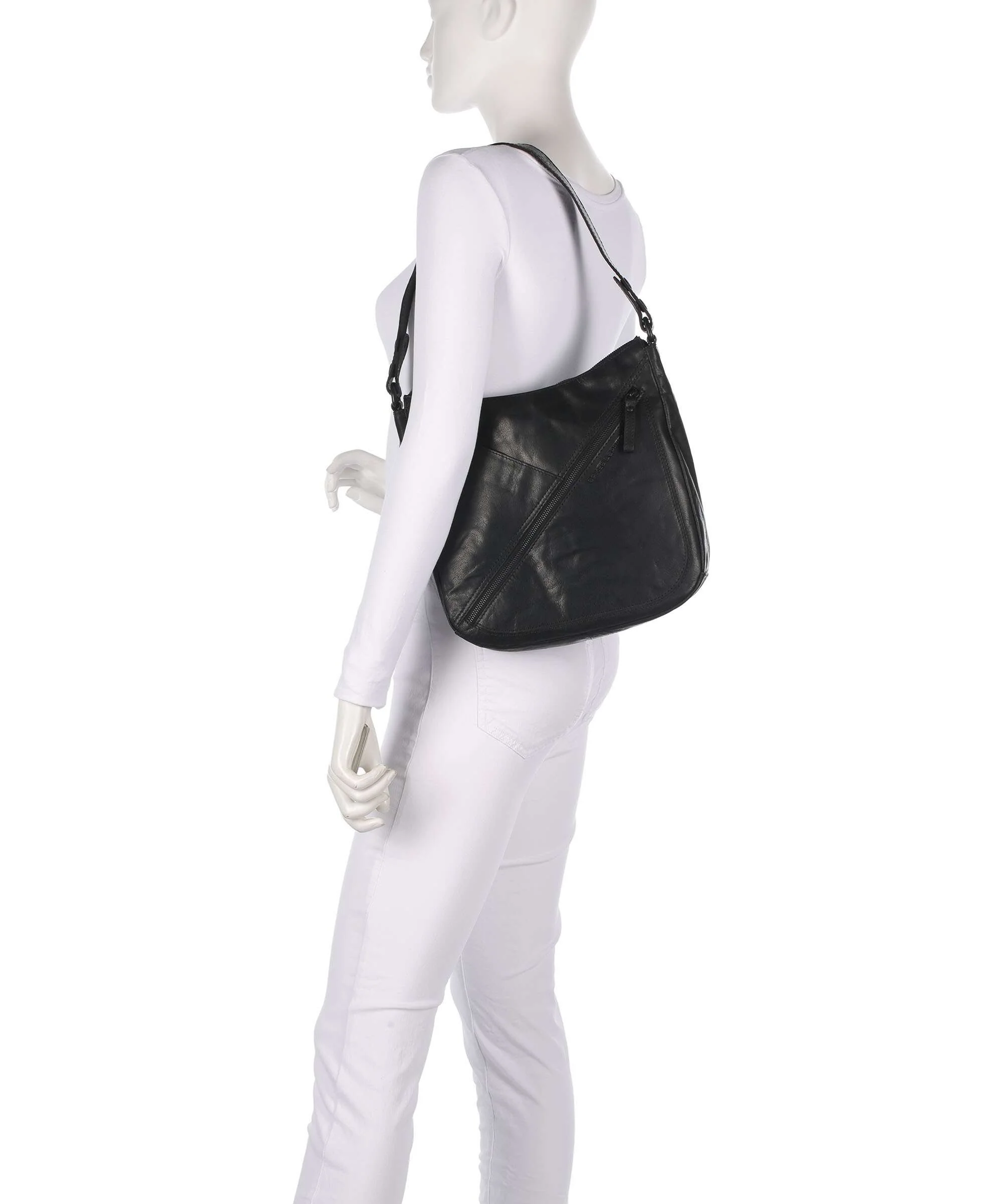 Spikes & Sparrow Bronco Lillia Hobo bag black - Image 4
