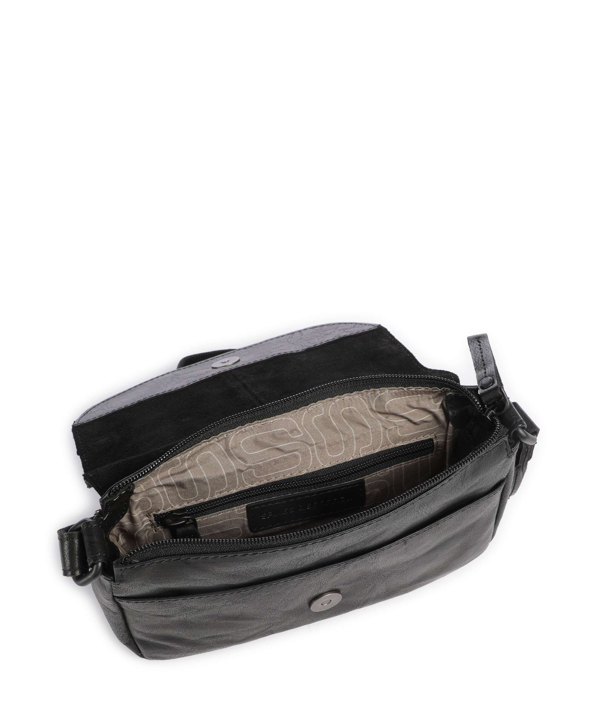 Spikes & Sparrow Bronco Linne Crossbody bag schwarz - Image 6