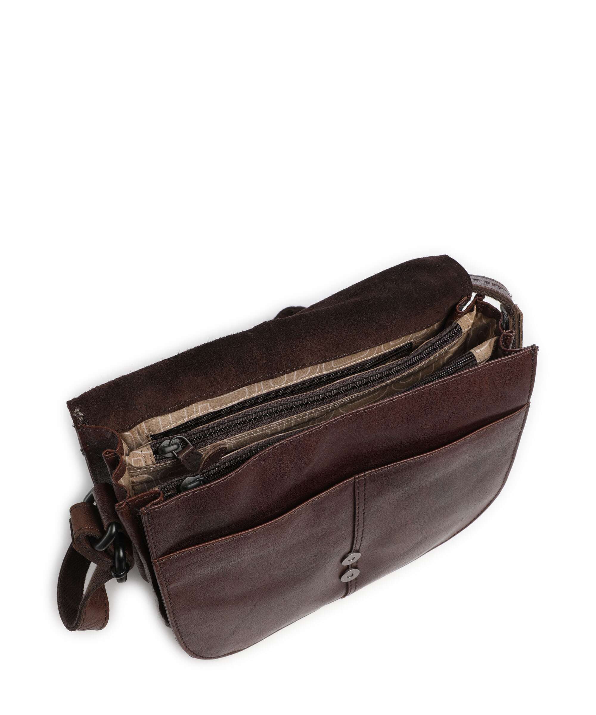 Spikes & Sparrow Bronco Lisbet Crossbody bag dark brown - Image 6