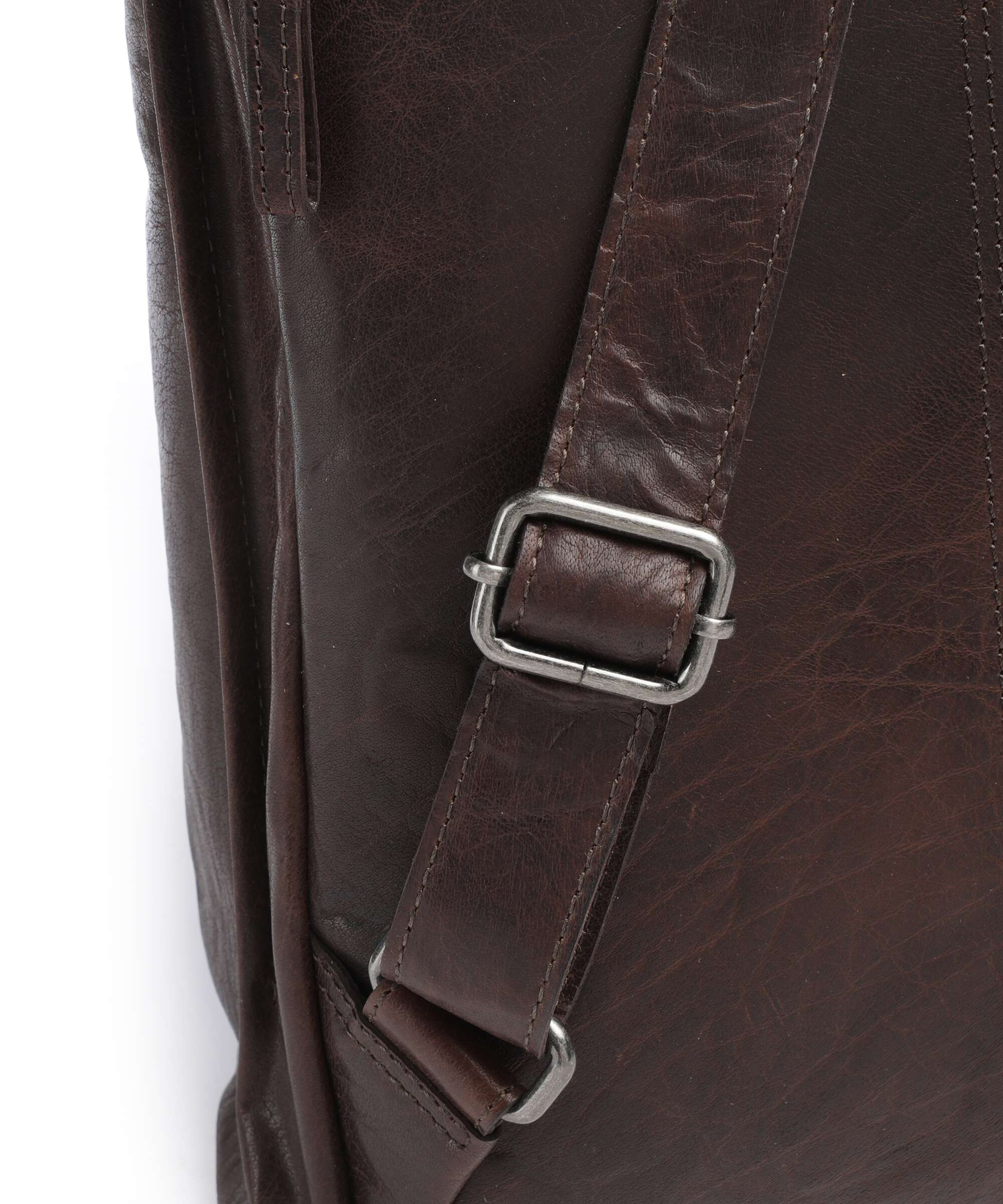 Spikes & Sparrow Bronco Marlotte Laptop backpack dark brown - Image 4