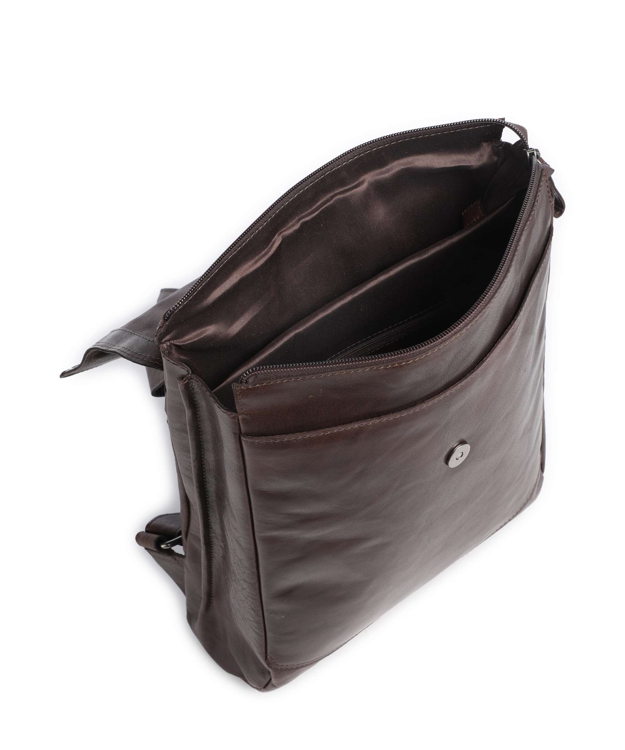 Spikes & Sparrow Bronco Marlotte Laptop backpack dark brown - Image 5