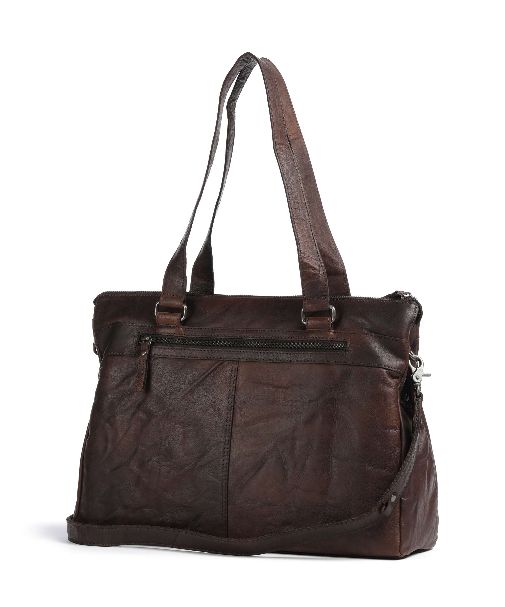 Spikes & Sparrow Bronco Maureen Briefcase dark brown - Image 2