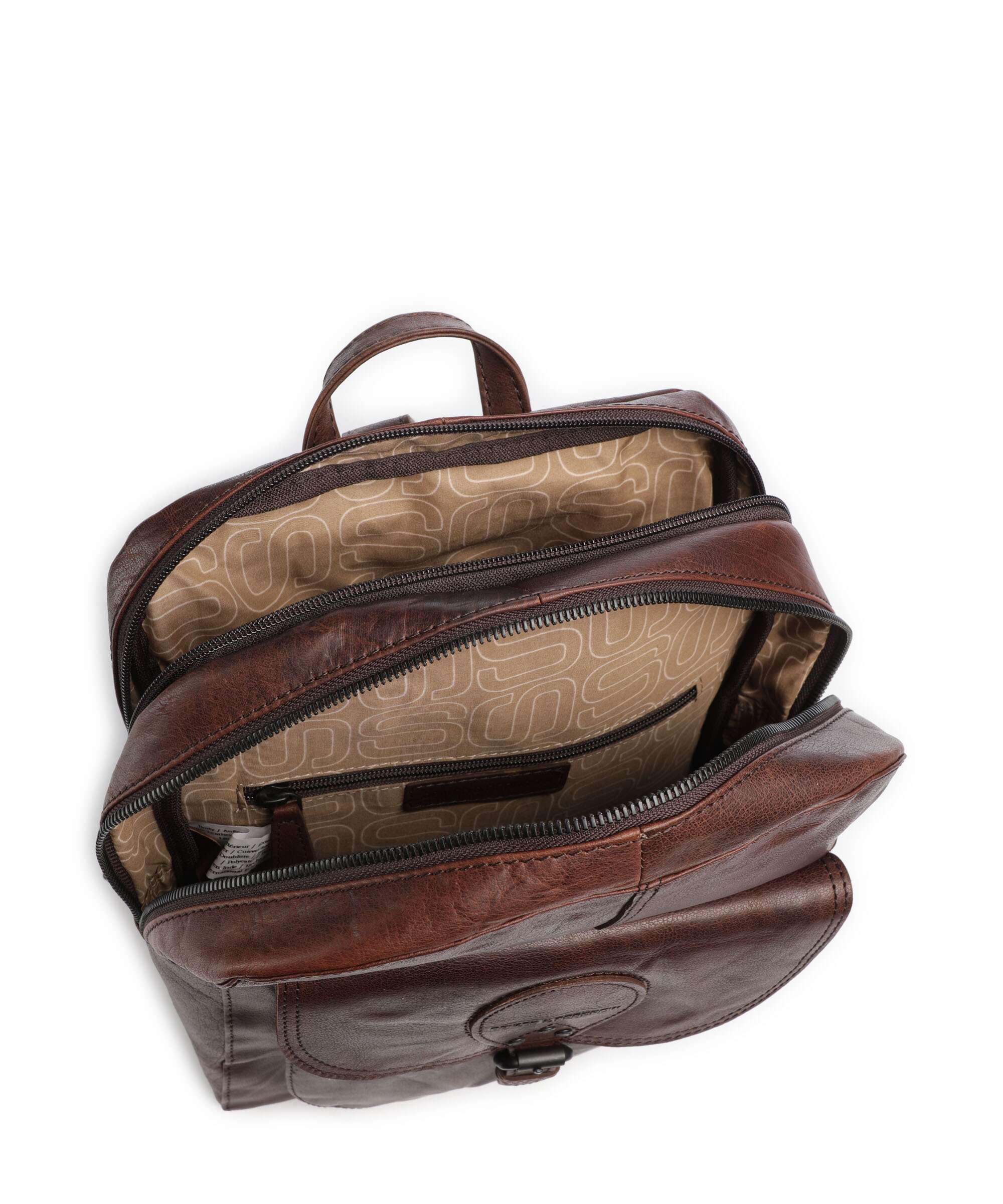 Spikes & Sparrow Bronco May Backpack dark brown - Image 6