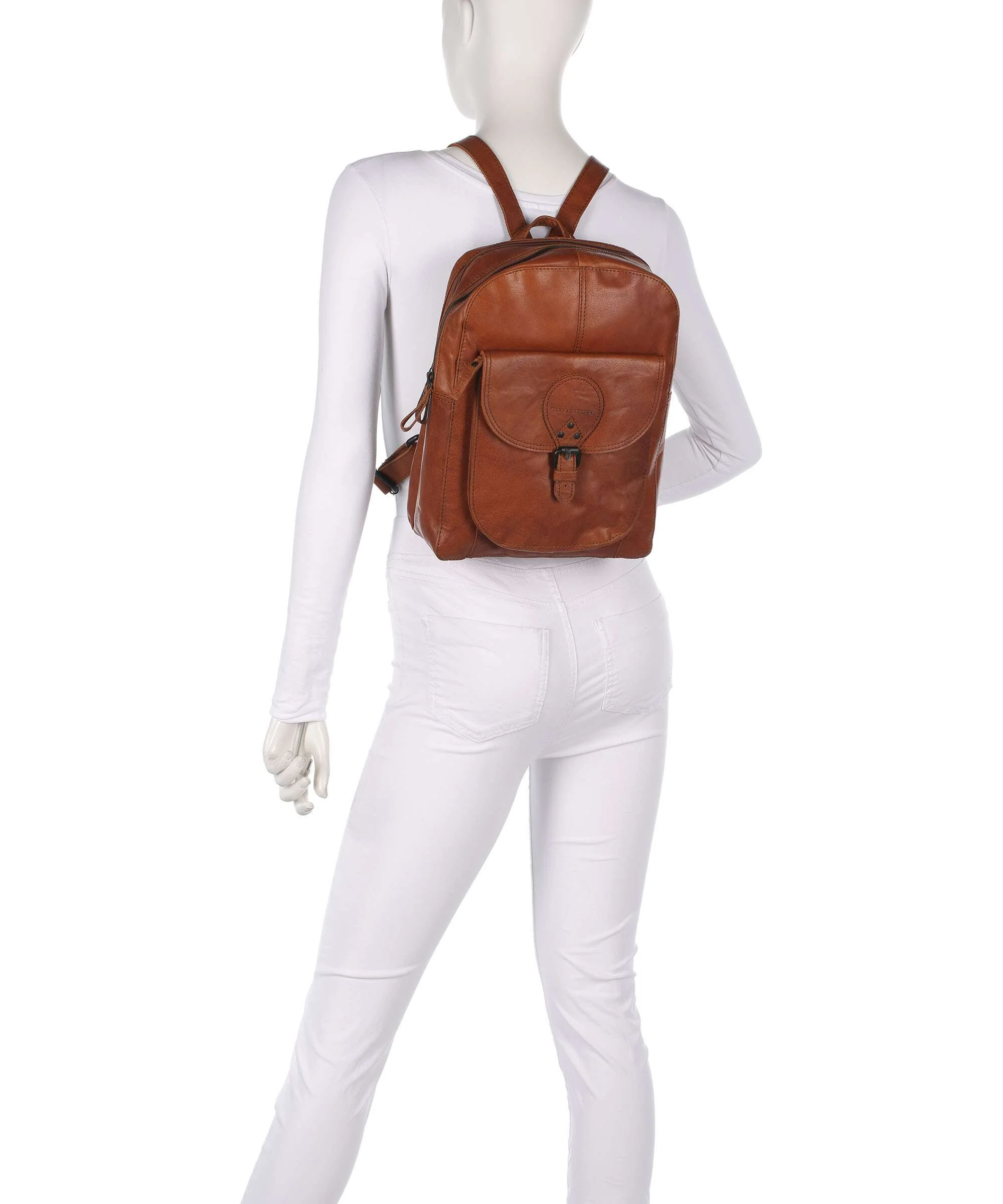 Spikes & Sparrow Bronco May Backpack brandy - Image 3