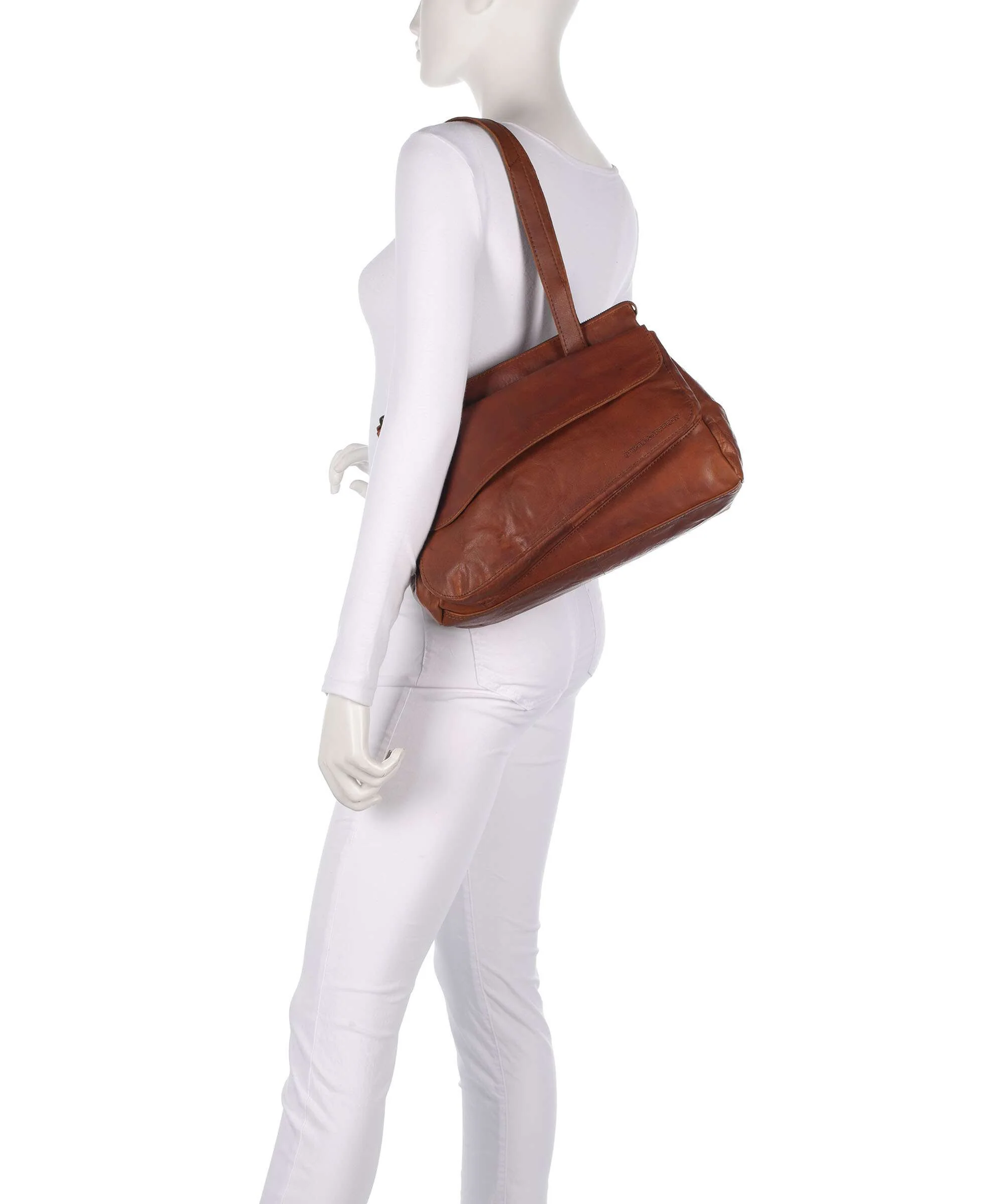 Spikes & Sparrow Bronco Rivka Tote bag brandy - Image 3