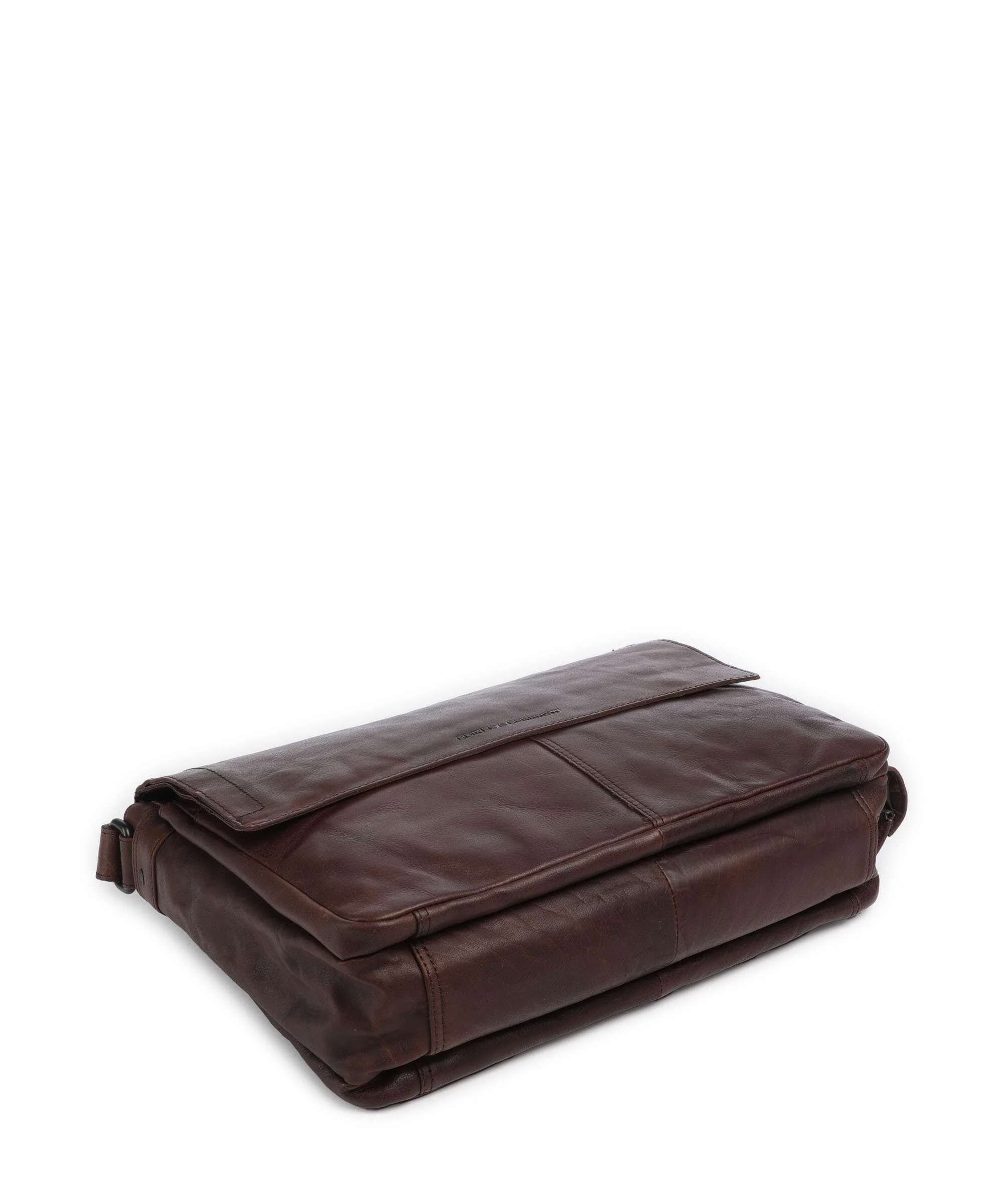 Spikes & Sparrow Bronco Ronn Messenger bag dark brown - Image 5